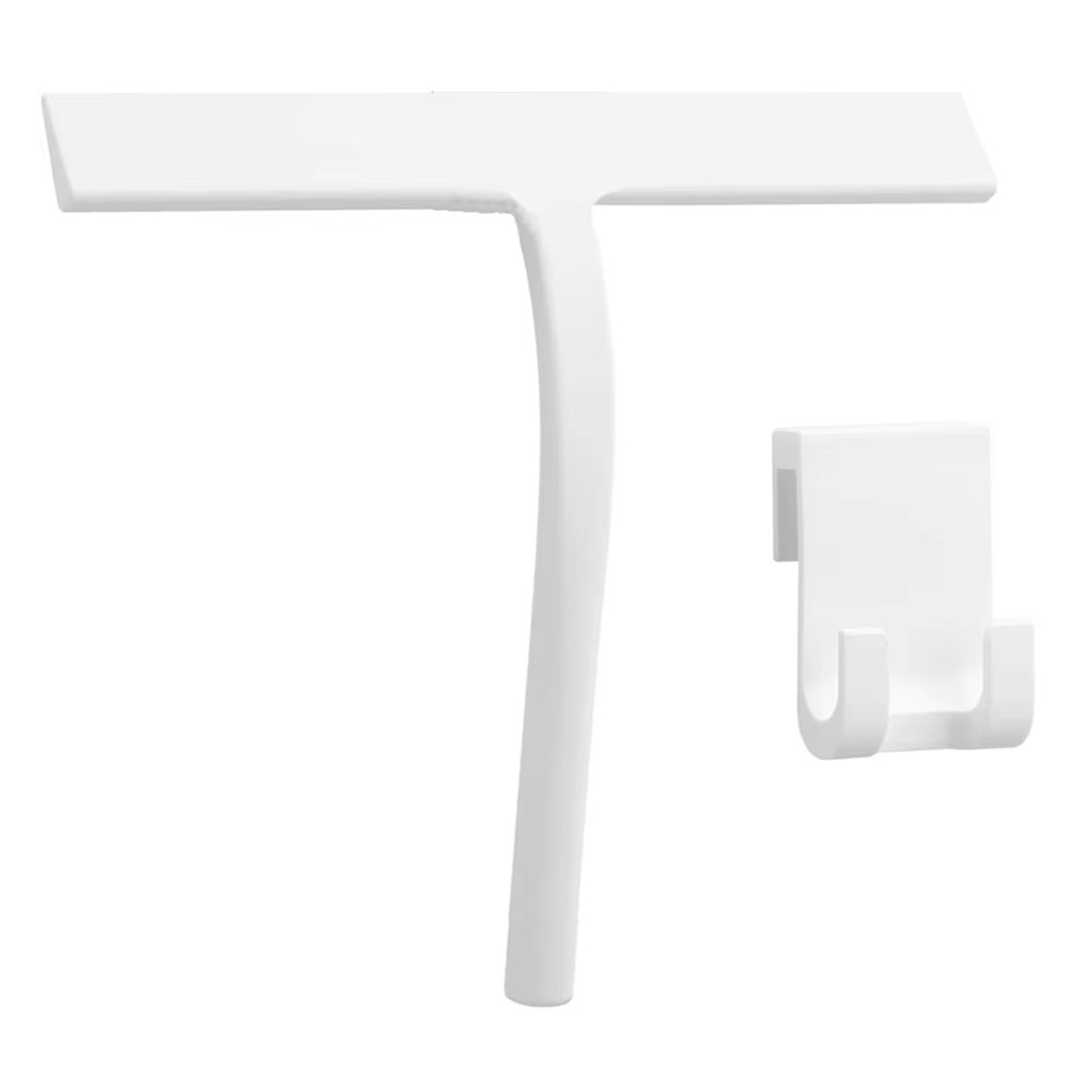 Premium Rotating Shower Squeegee Glass Cleaning Tool With Silicone Holder Streak Free Bathroom Mirr 7