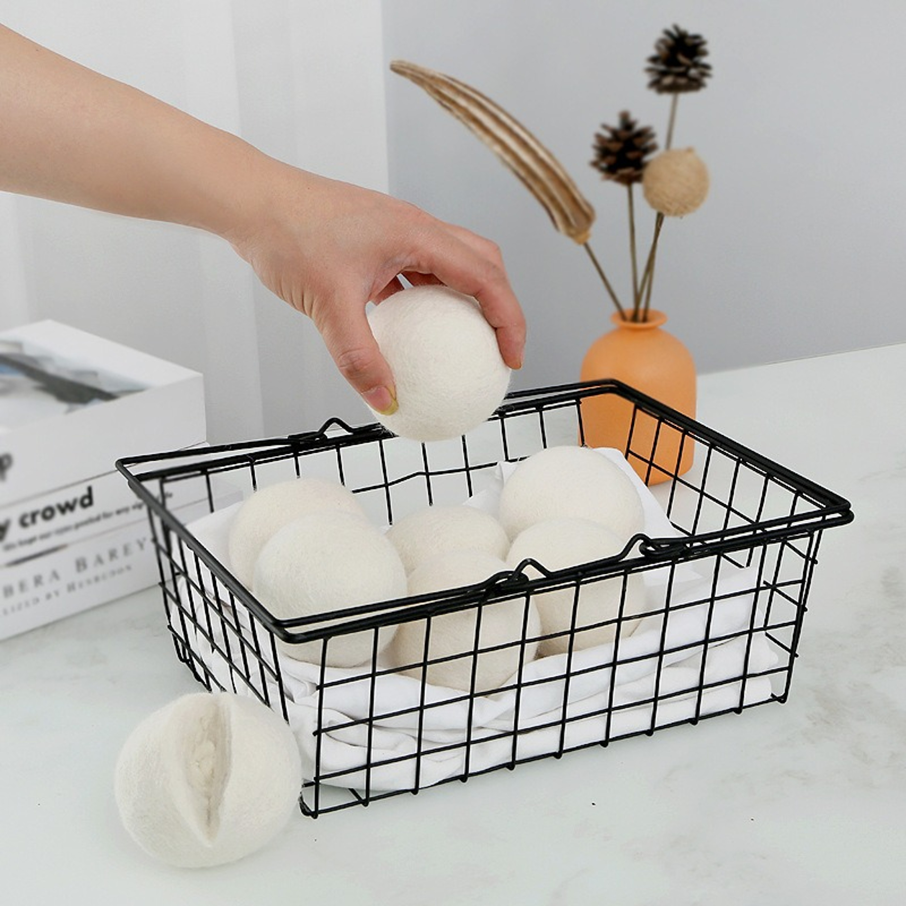 FreshSphere Laundry Softener  Lint Removal Balls For Static Free Fresh Smelling Clothes 3