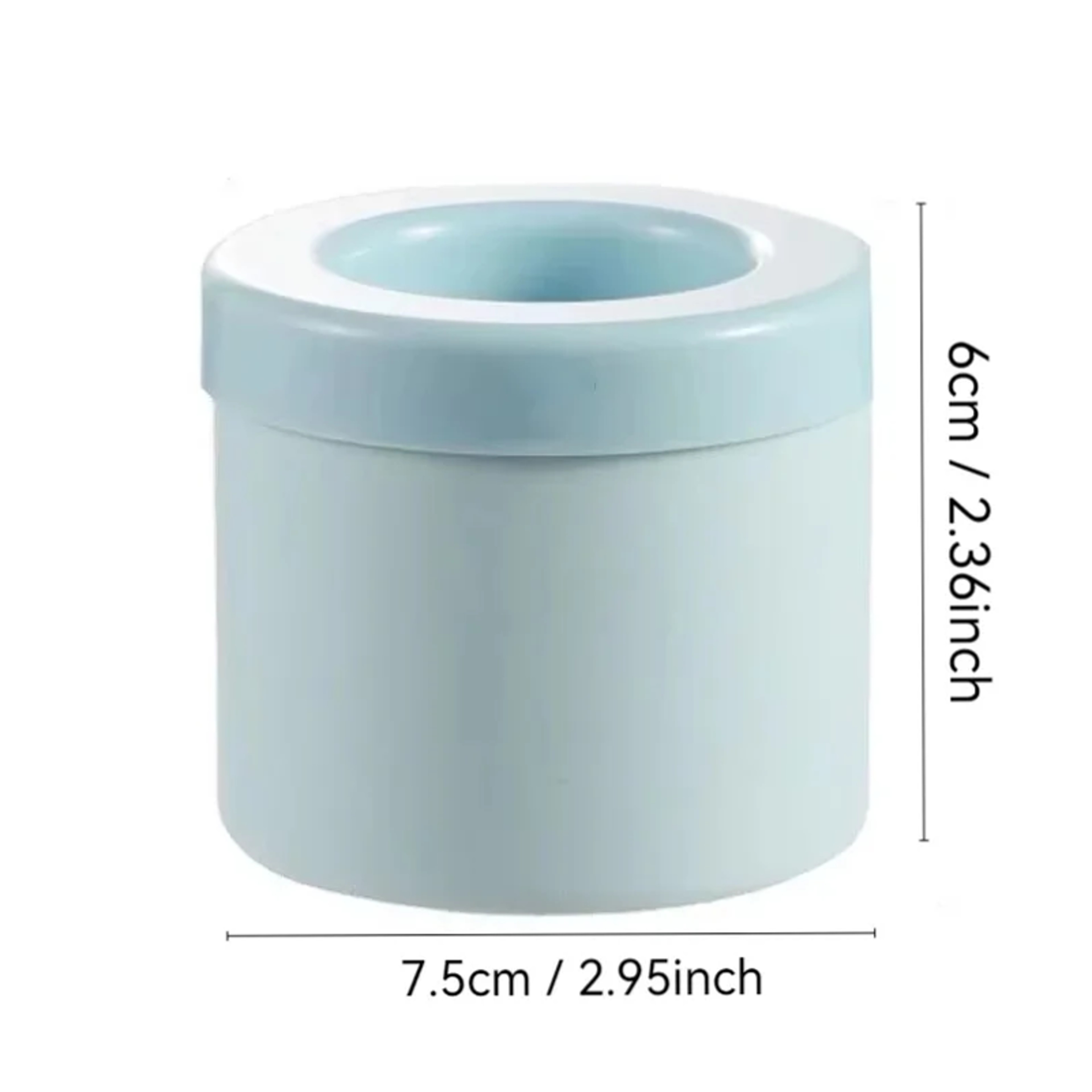 Round Ice Sphere Maker Bucket Silicone Ice Cube Mold For Whiskey Cocktails  Chilled Drinks 5