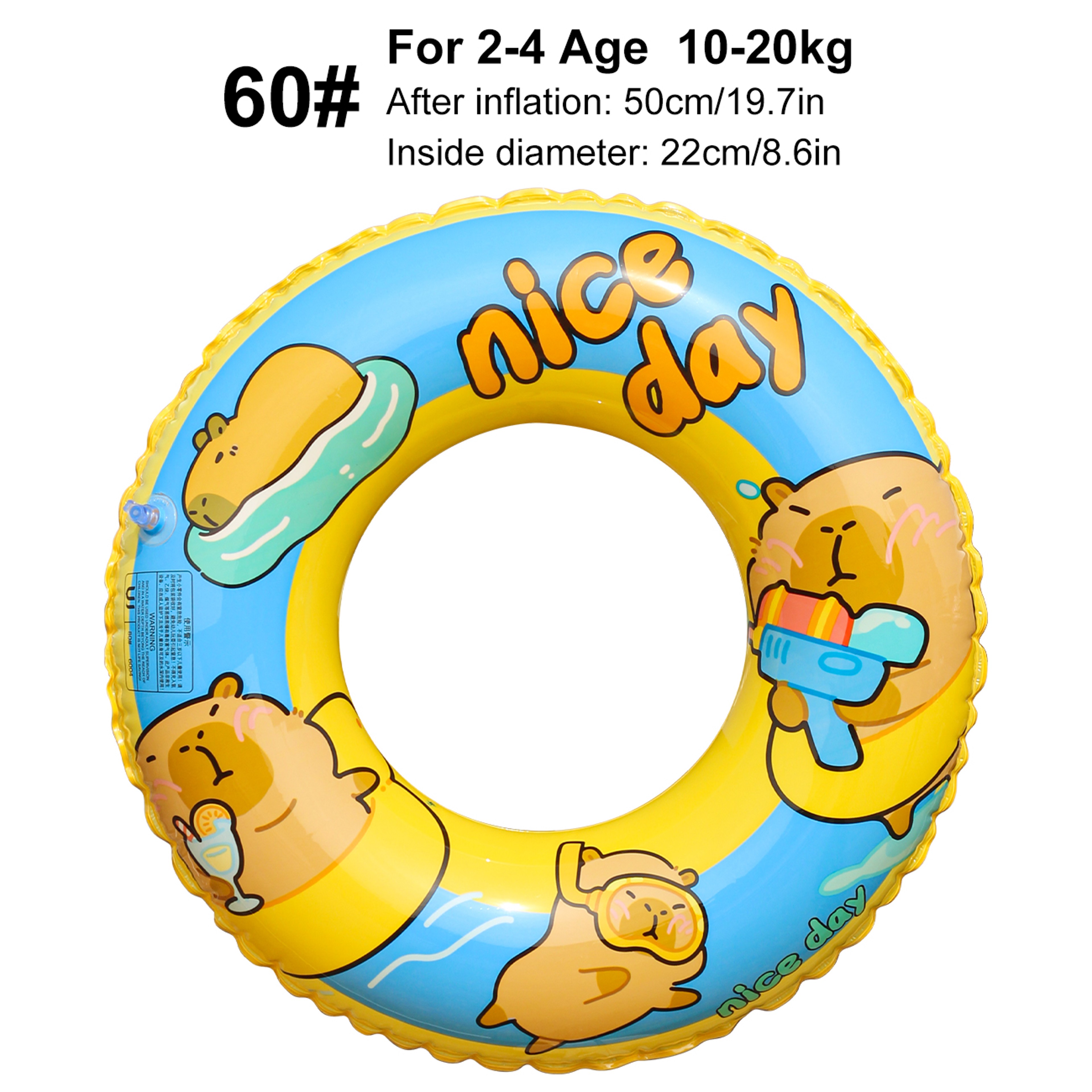 Comfort Underarm Pool Float Ring For Adults And Teens 4