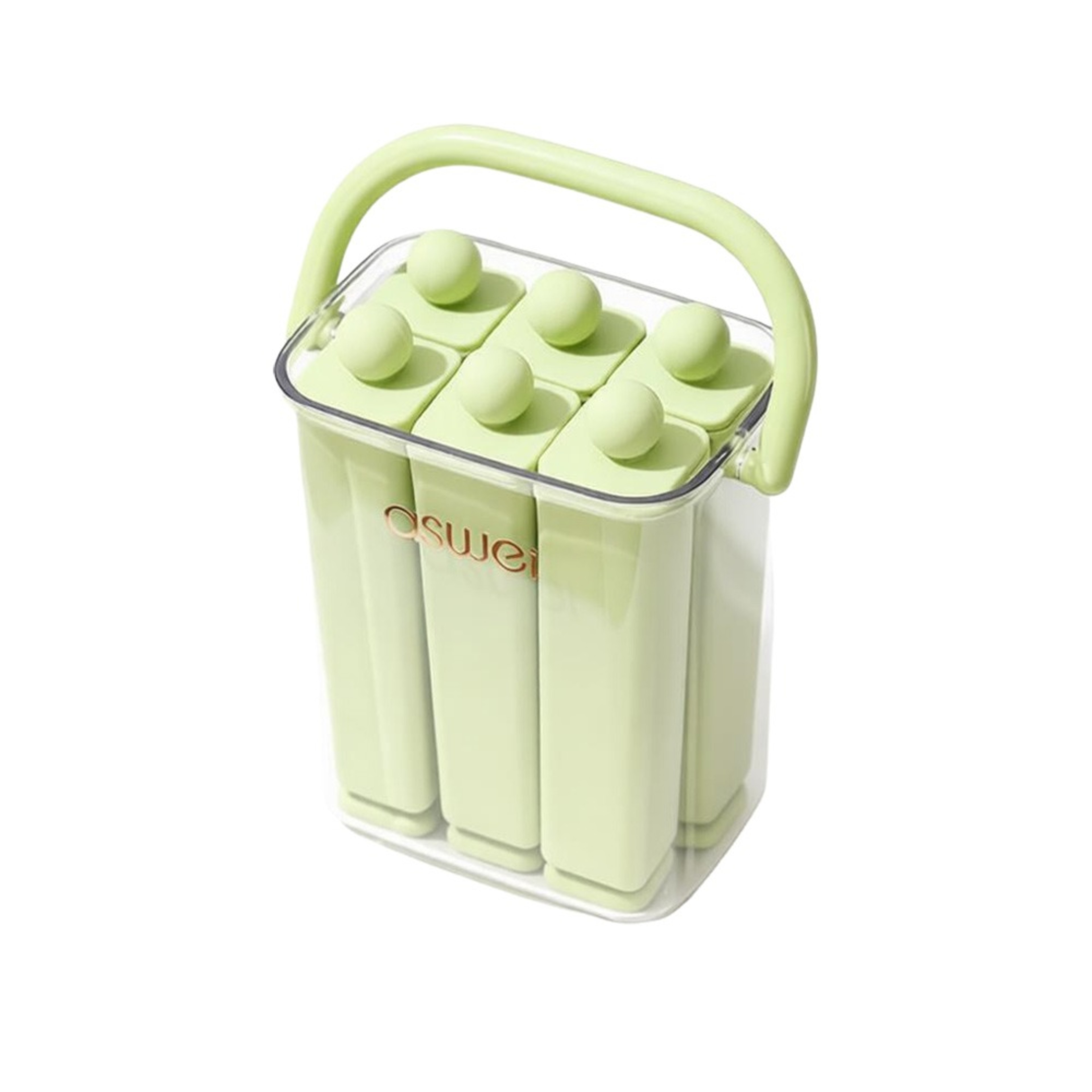 FreshFreeze Silicone Popsicle Mold With Lid Reusable Popsicle Mold Silicone Ice Cream Mold  Ice Pop 7
