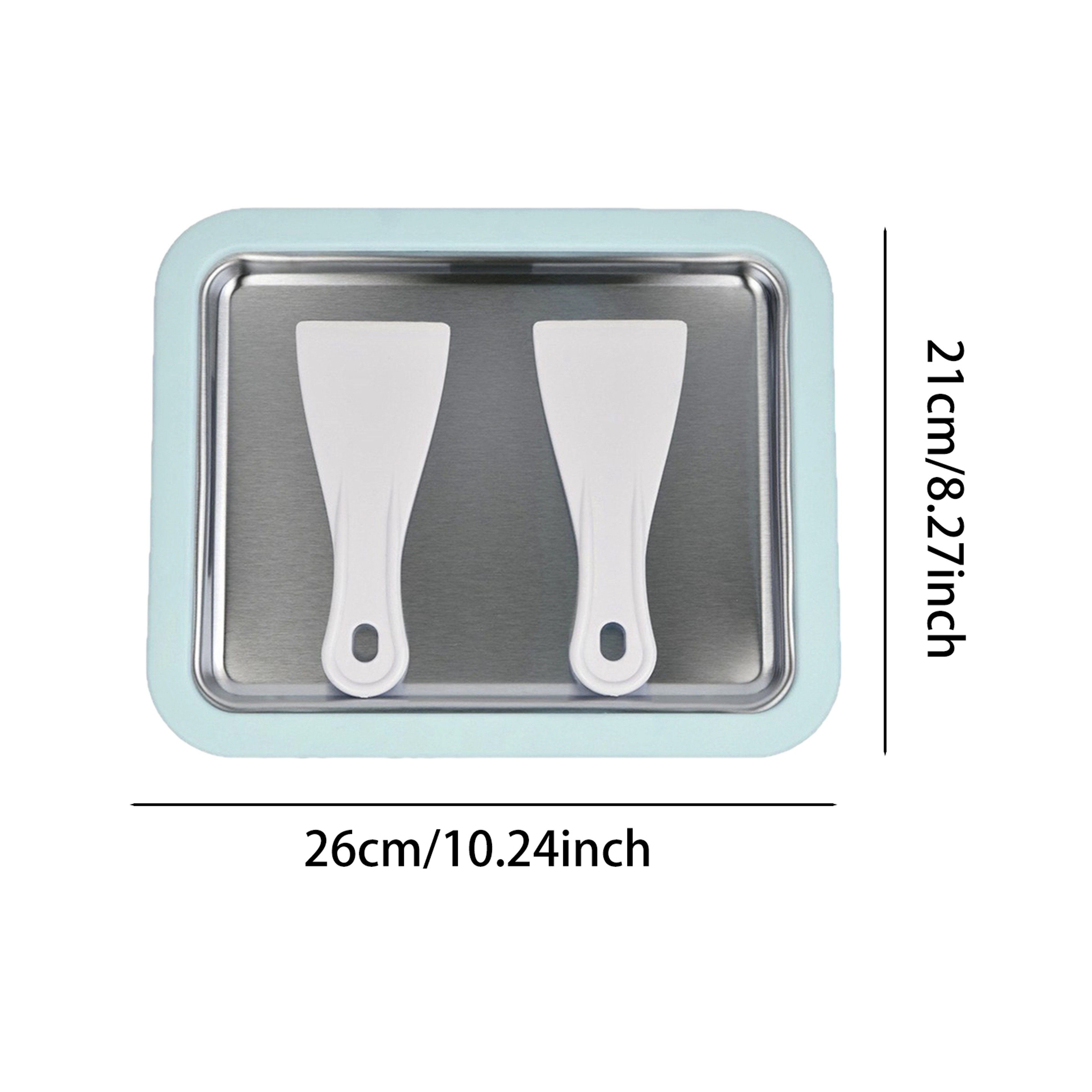 Arctic Roll Pro Ice Cream Maker Plate for Homemade Frozen Yogurt & Rolled Ice Cream – view 9