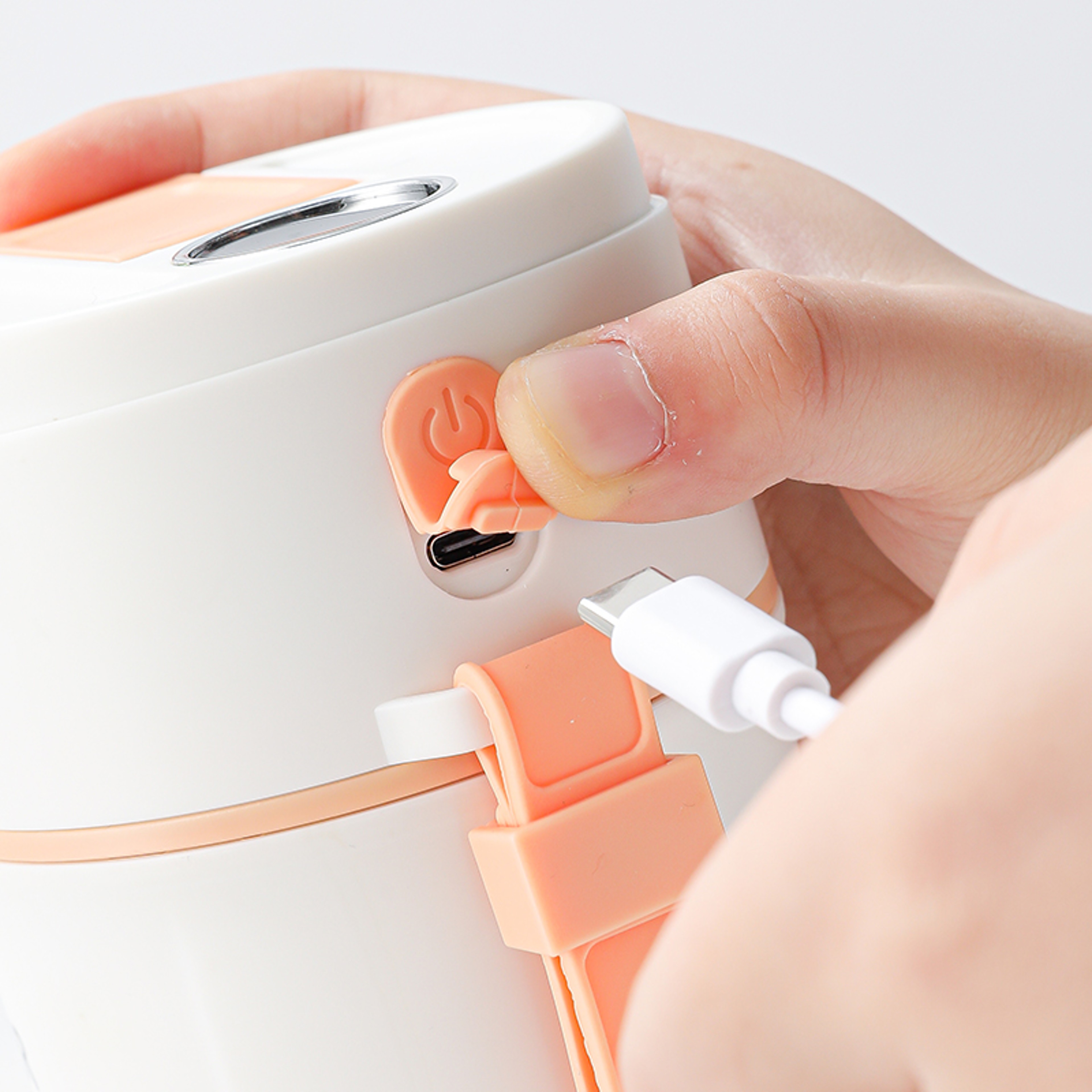 Portable Juicer Blender Bottle With Digital Display  USB Rechargeable Power 3