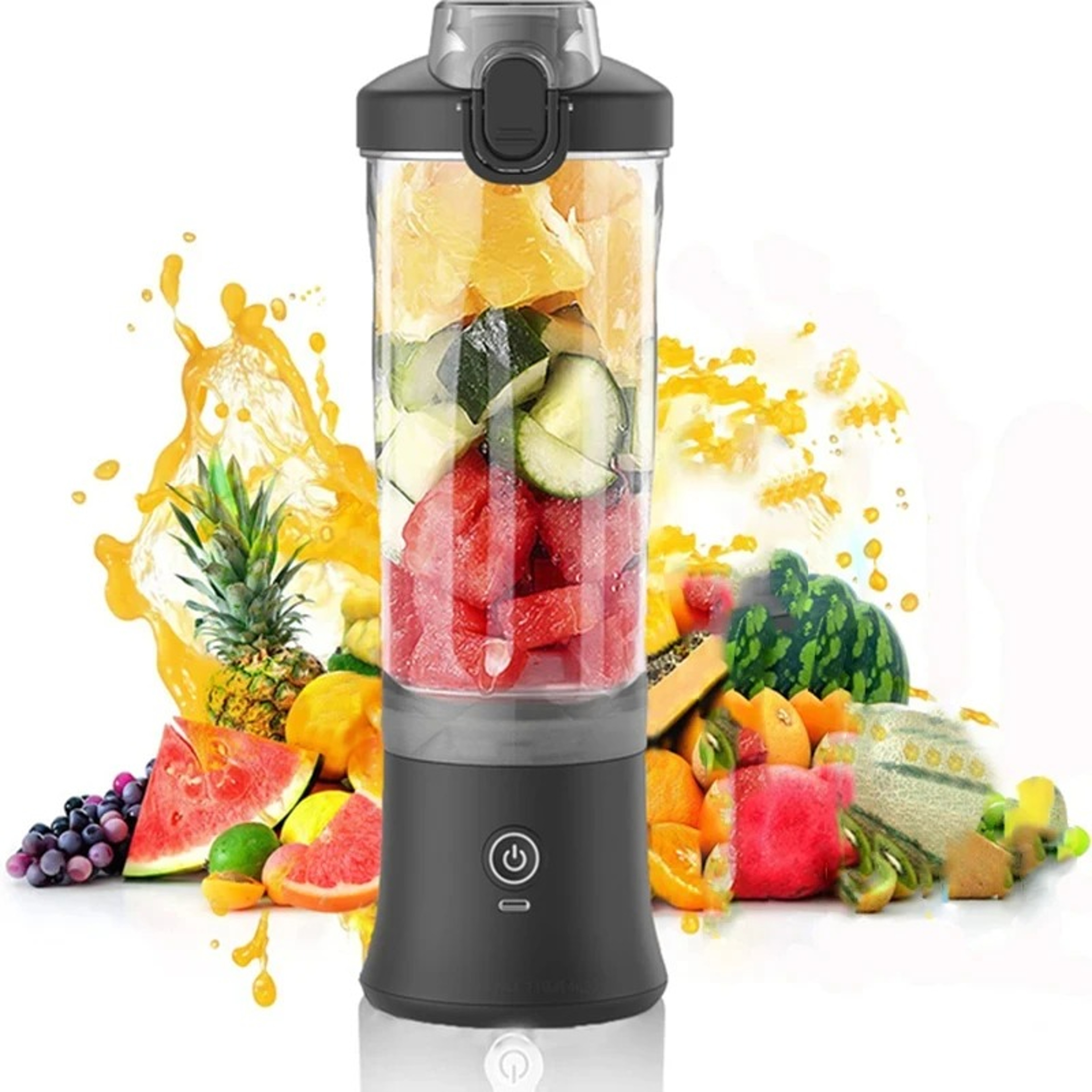 FreshBlend Pro Portable Blender  USB Rechargeable Smoothie Maker 6