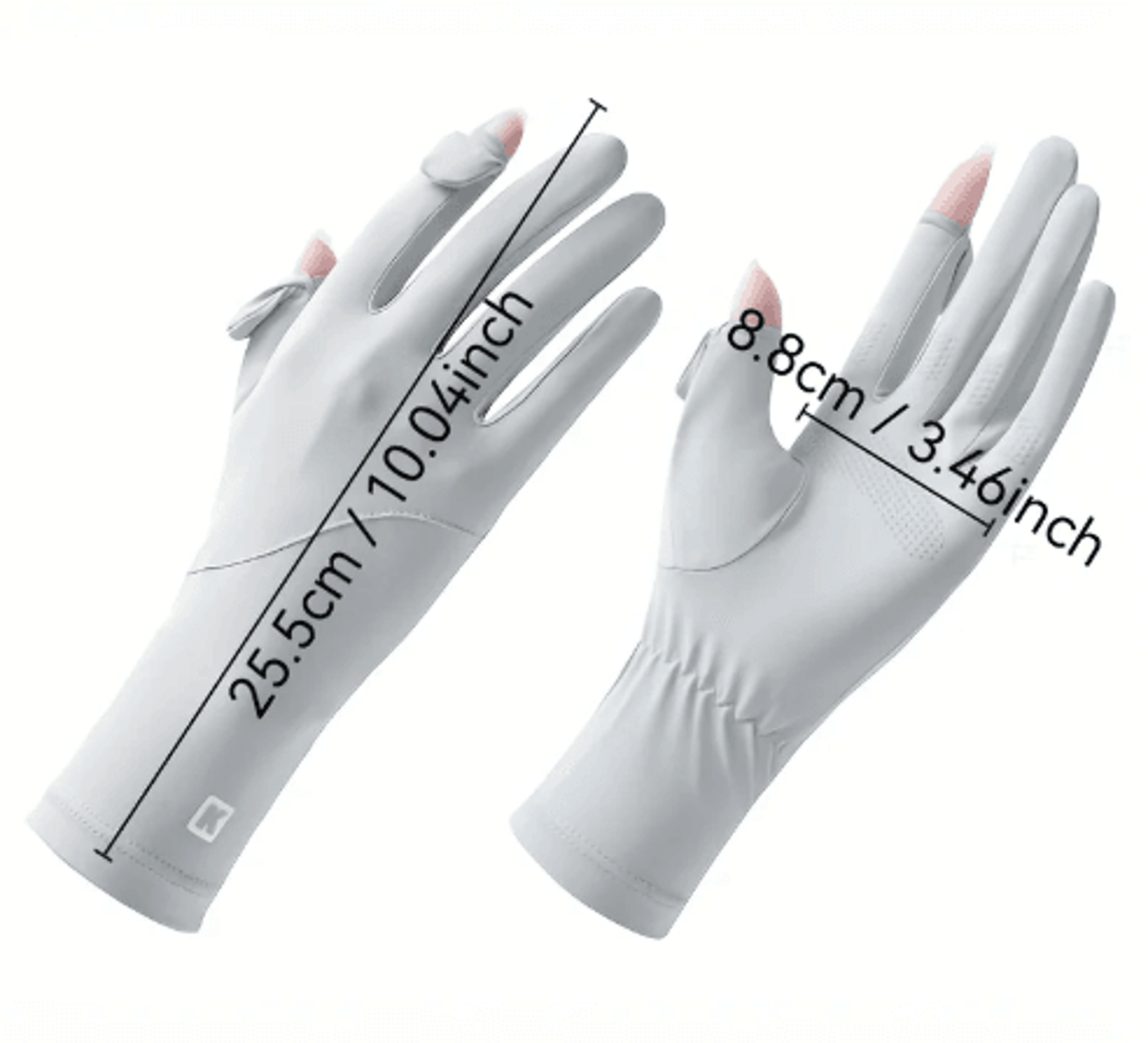 Ice Silk Protection Driving Gloves For Women With Non Slip Grip 5
