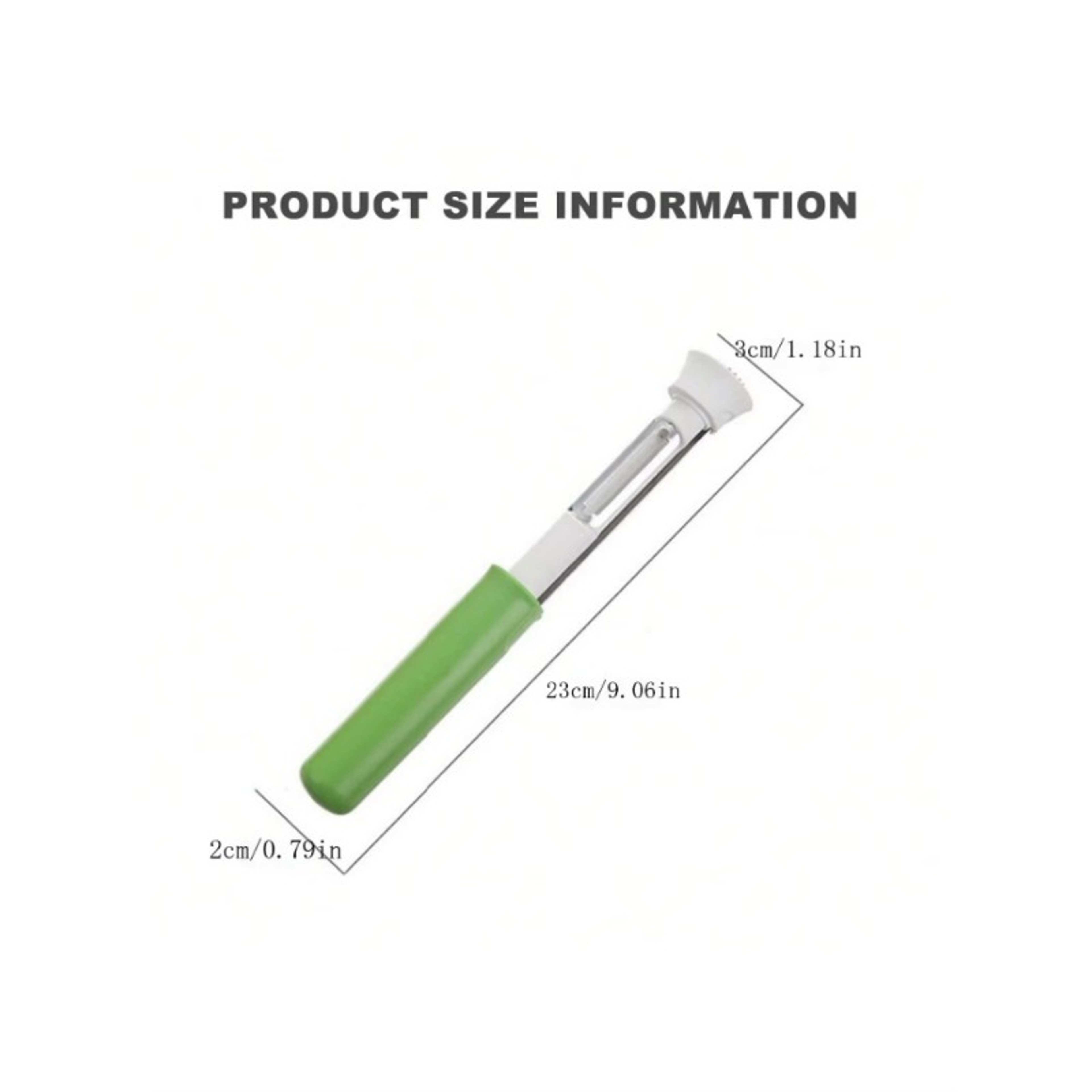 Stainless Steel Apple Corer  Peeler Tool For Fruits And Vegetables 5