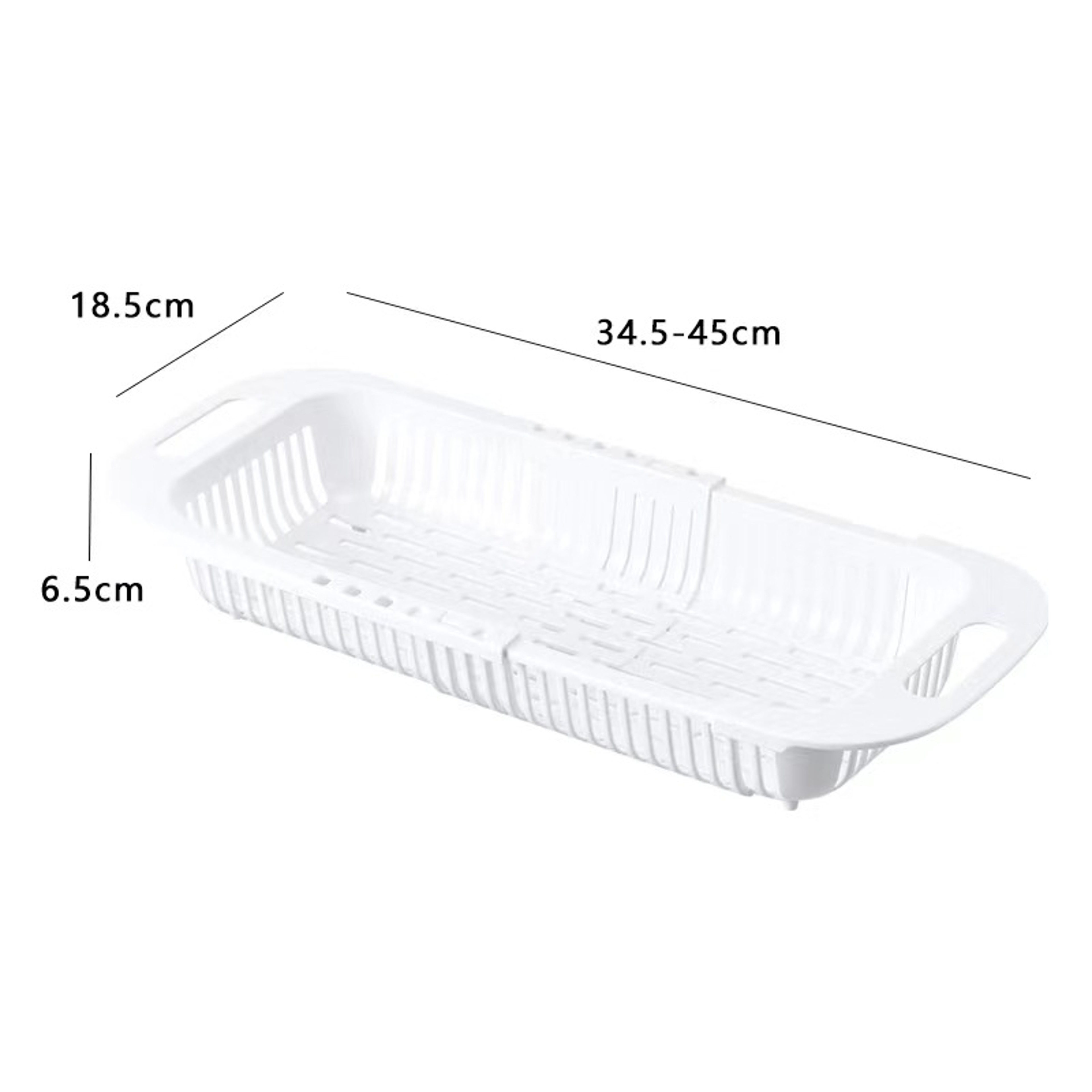 Retractable Sink Drain Basket Kitchen Organizer For Fruits Vegetables  Dishes 6