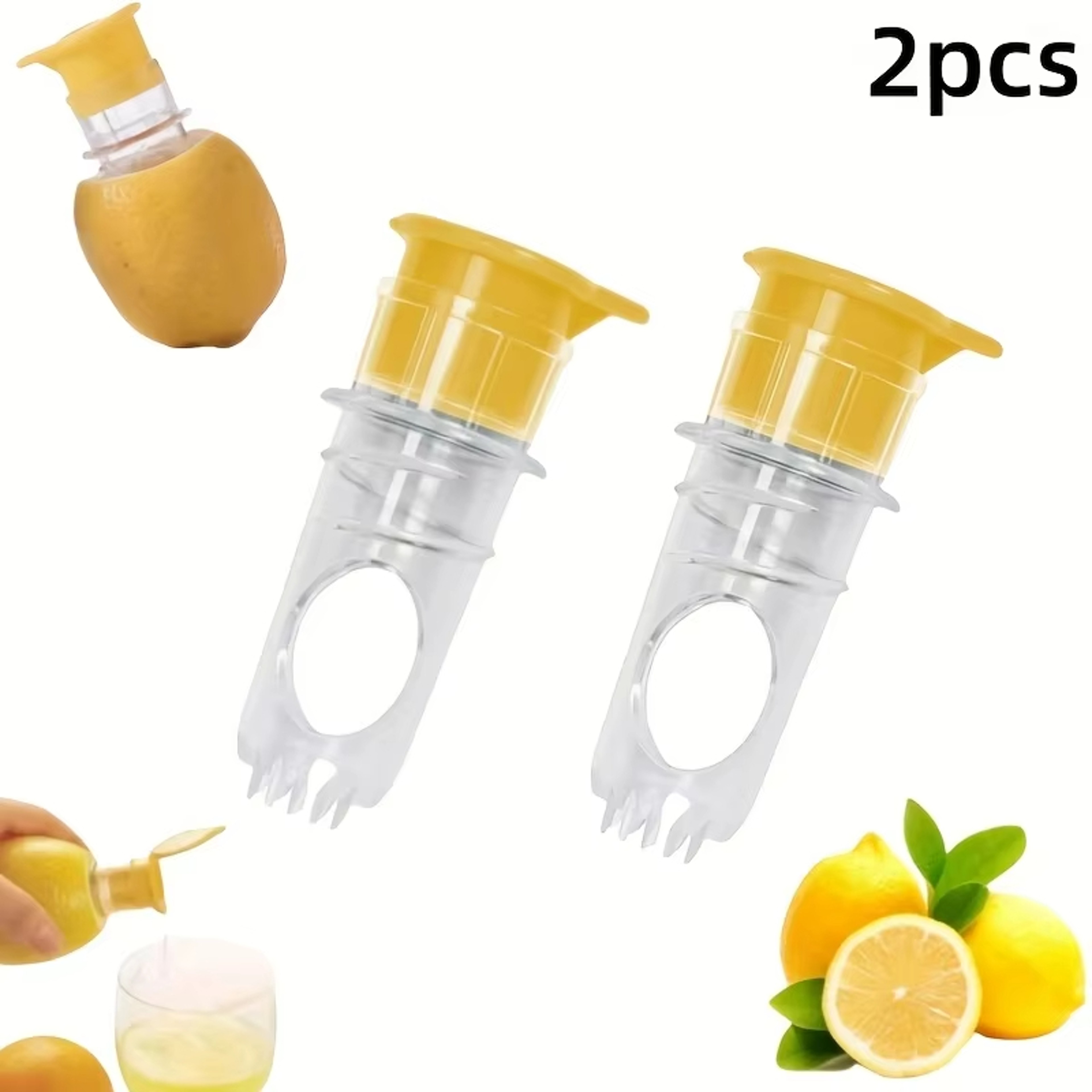 Portable Manual Citrus Juicer Screw Top Lemon Squeezer For Cocktails 7