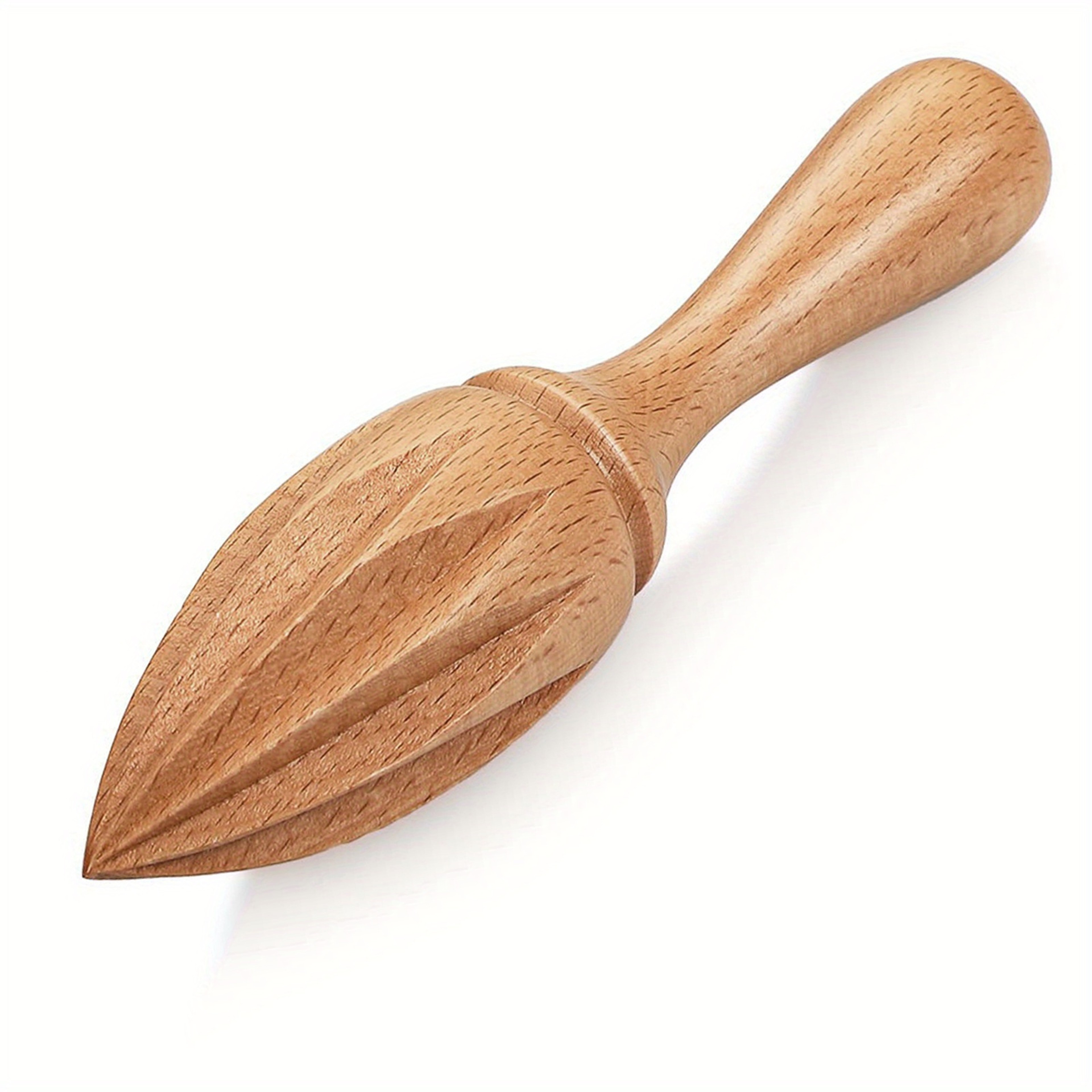 Manual Wooden Lemon Squeezer Citrus Juicer Hand Press Portable Kitchen Tool 3
