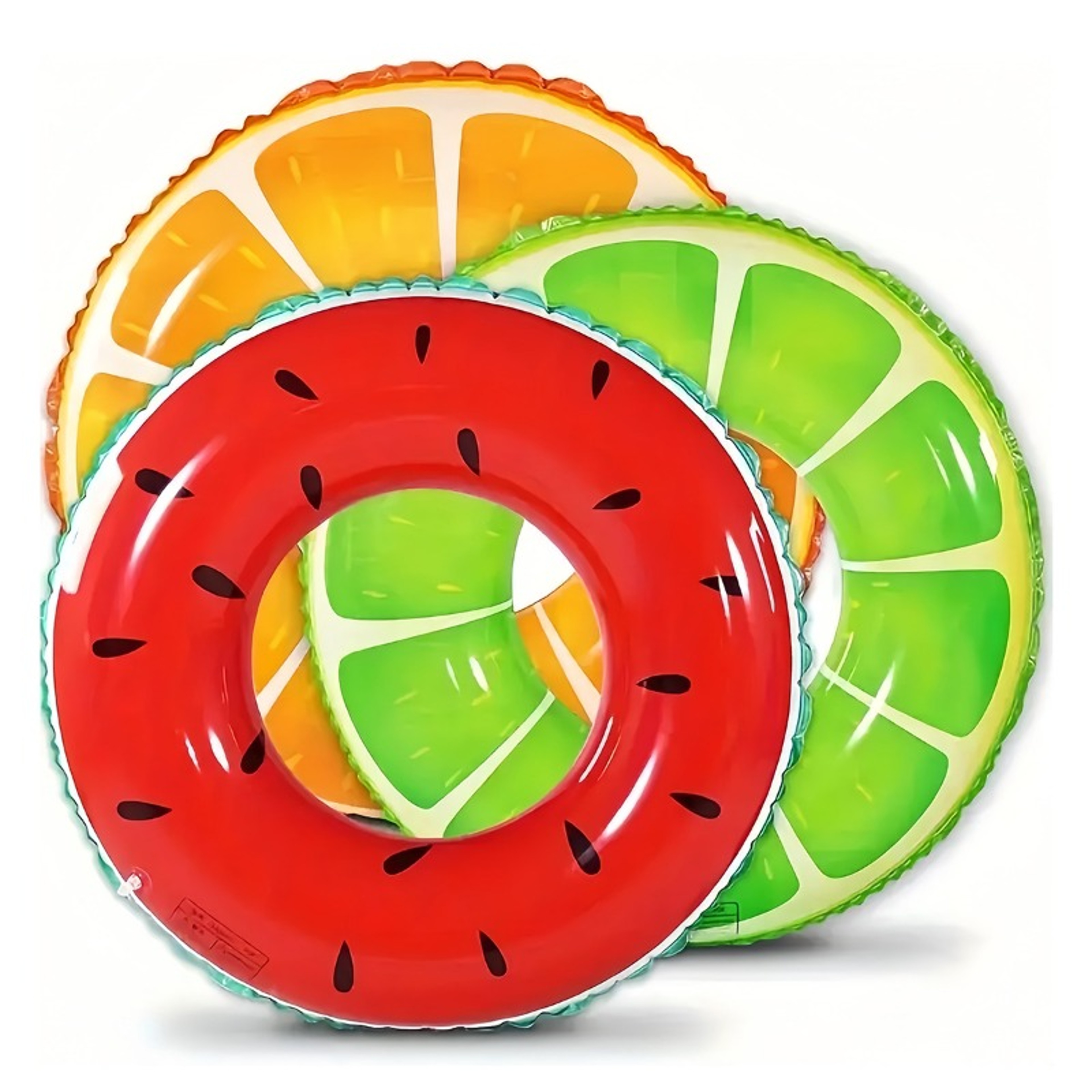 Fruit Splash Adult Pool Float Ring For Beach  Pool Fun 4
