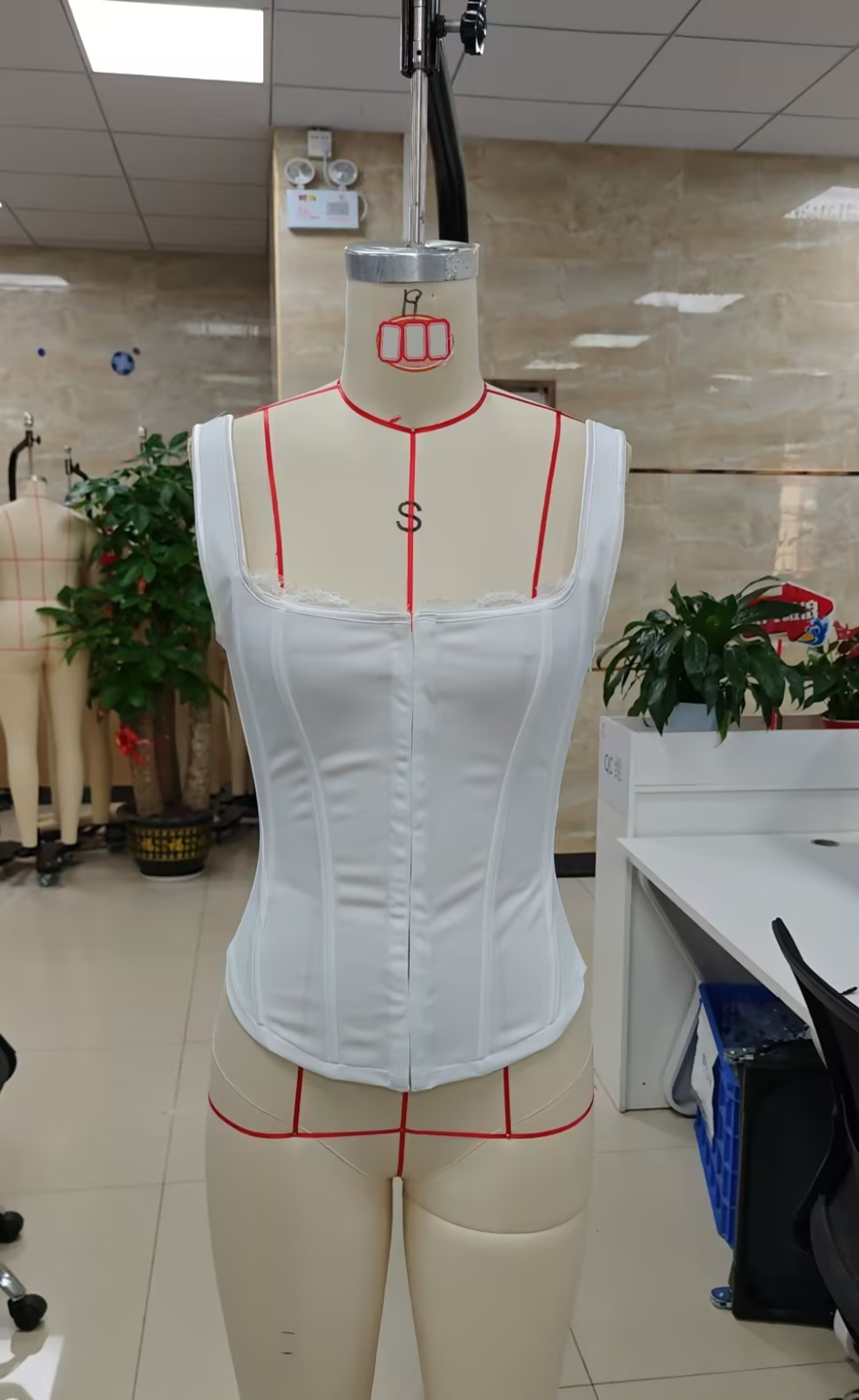 Lace Trim Corset Crop Top For Women Boned Slim Fit Party Clubwear 4