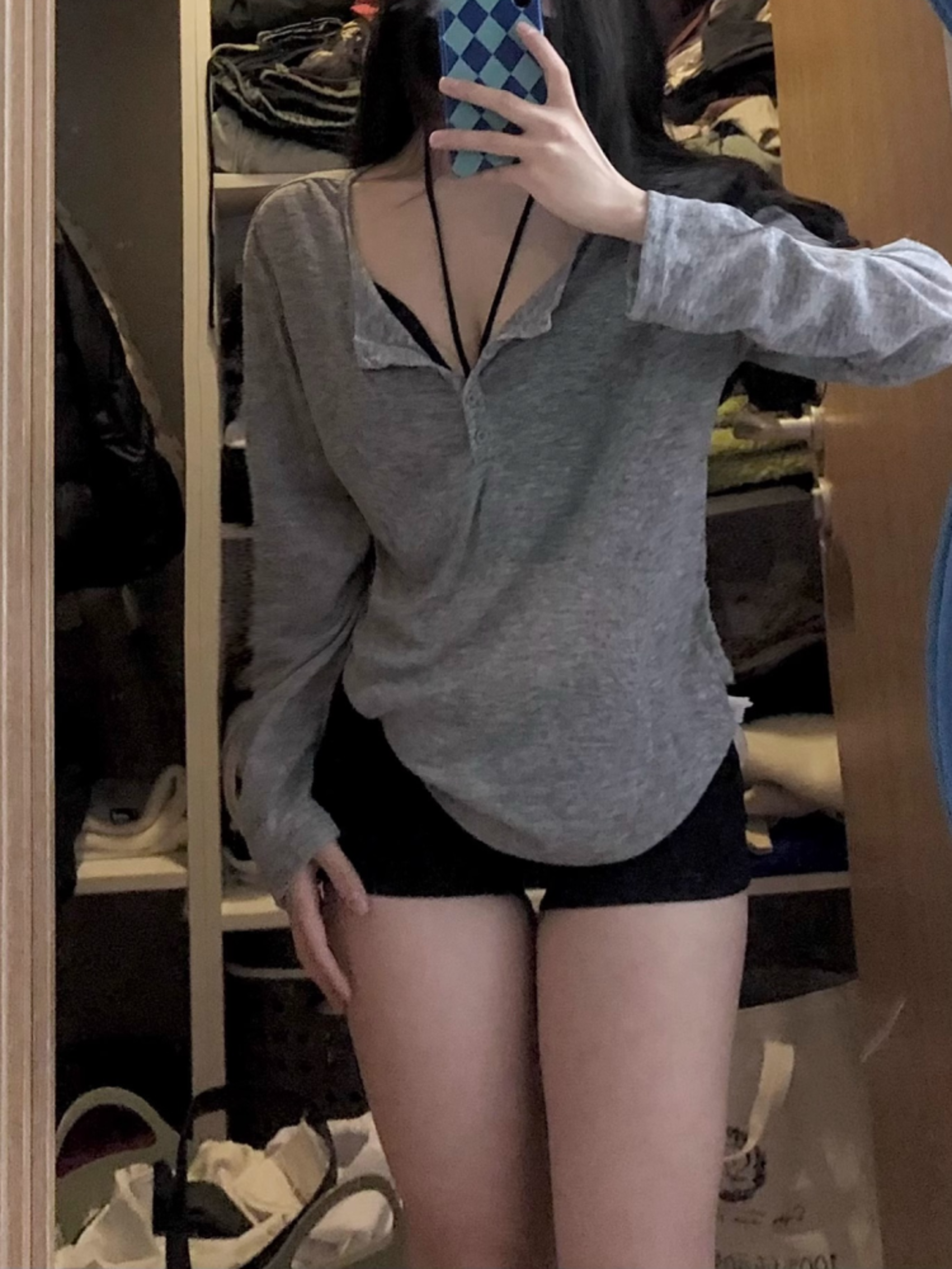 Elegant Slim Fit Long Sleeve Womens T Shirt Casual Autumn Basic Top 2