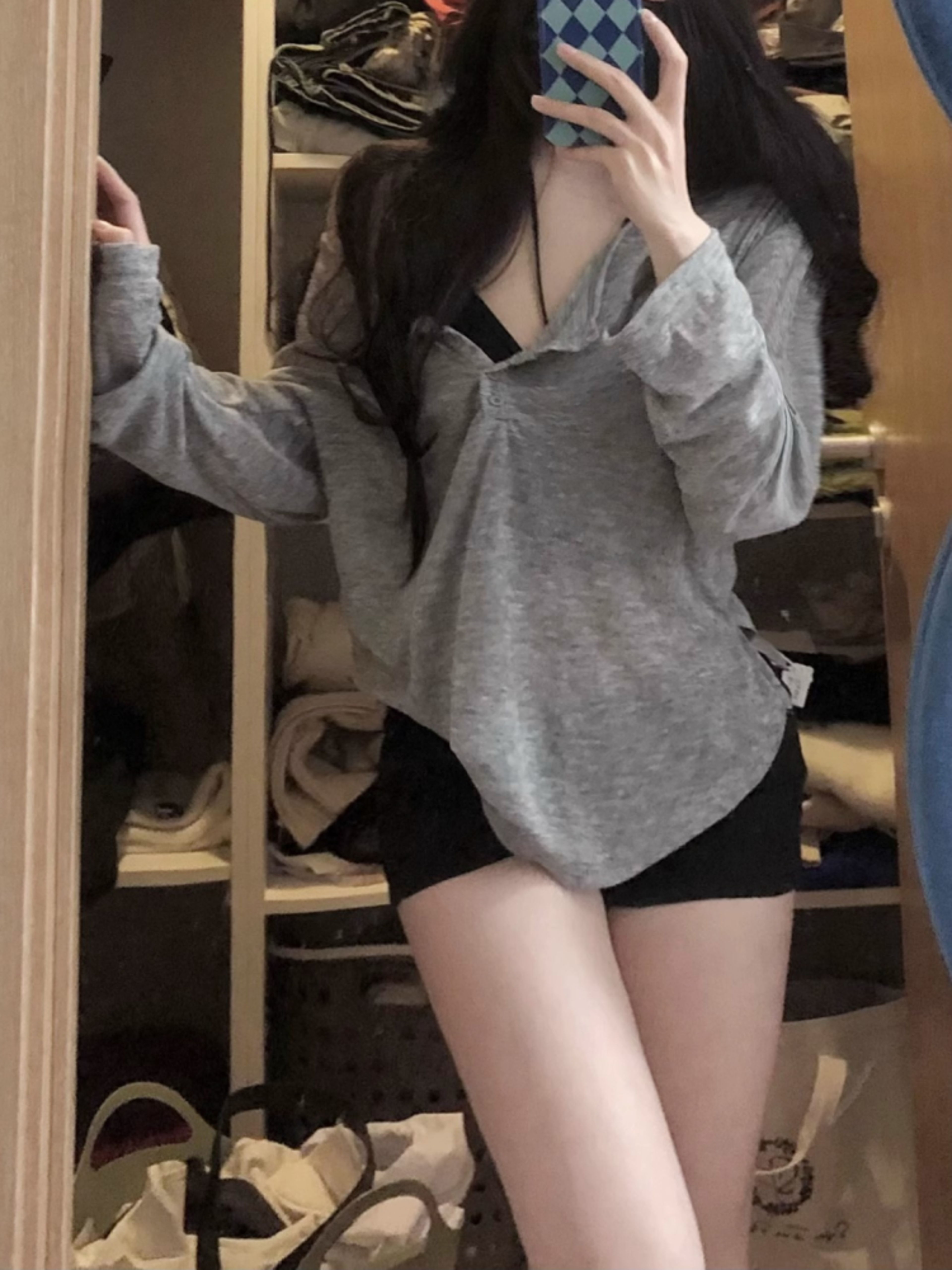 Elegant Slim Fit Long Sleeve Womens T Shirt Casual Autumn Basic Top 3