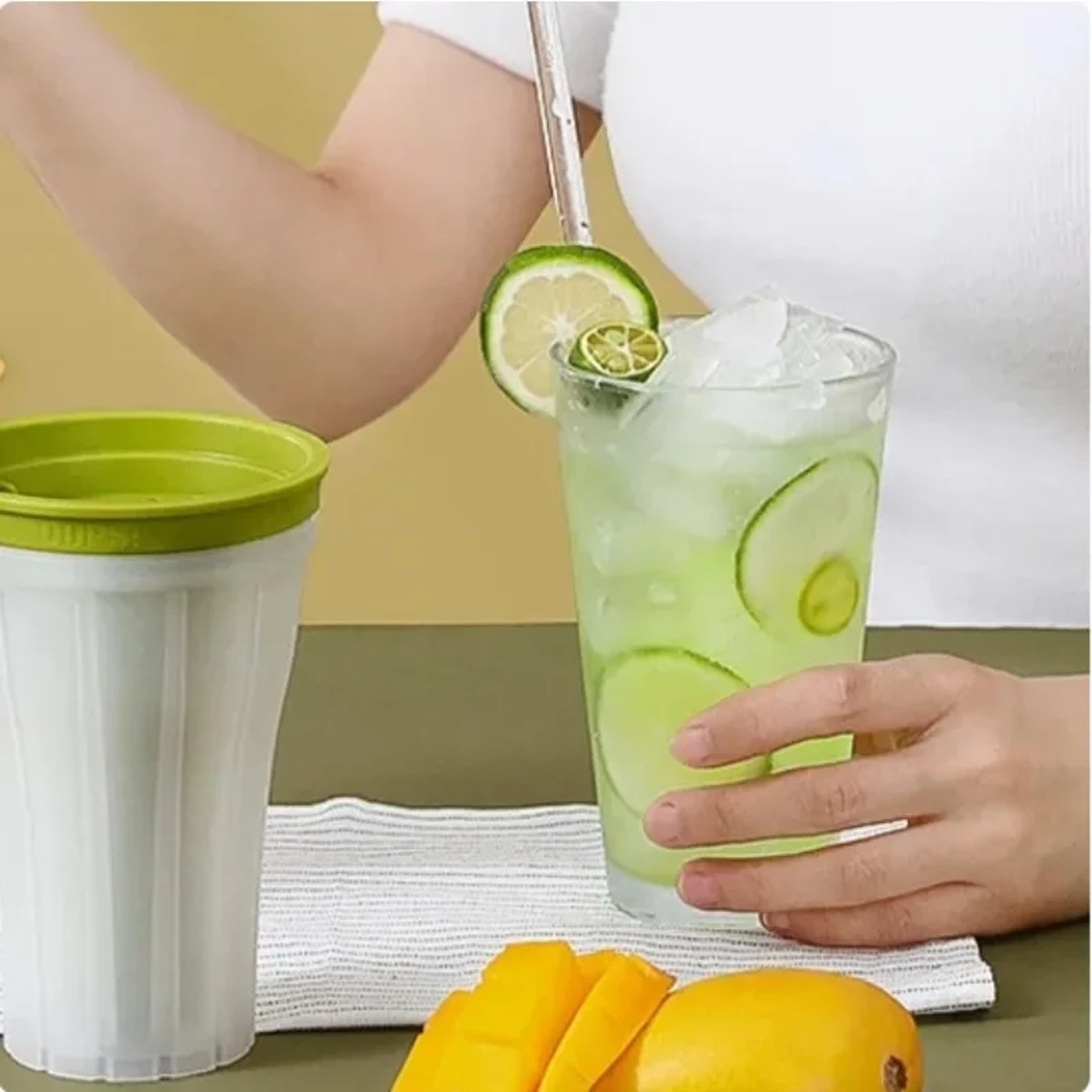 Instant Frozen Slushy Maker Cup For DIY Smoothies  Frozen Drinks 1