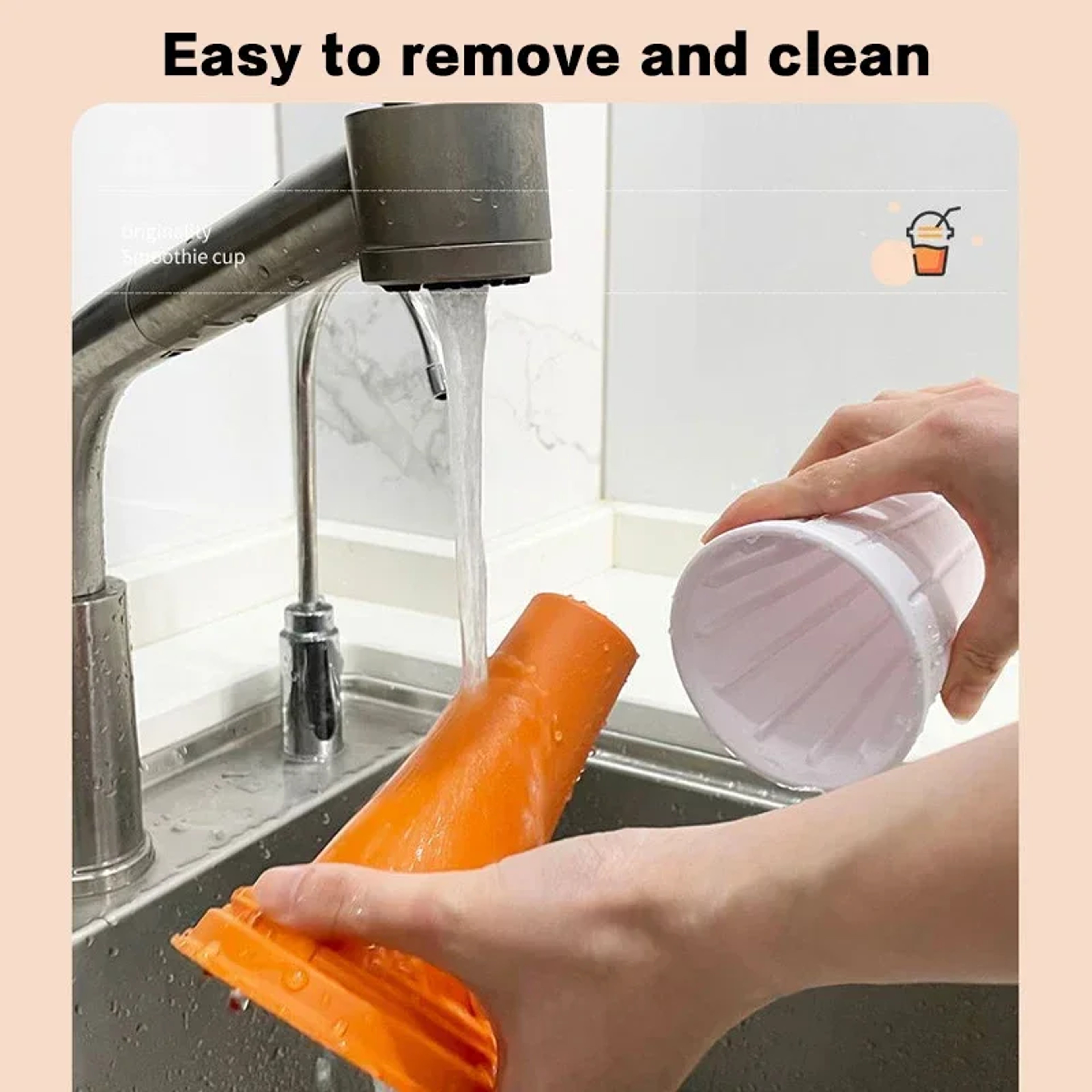 Instant Frozen Slushy Maker Cup For DIY Smoothies  Frozen Drinks 4