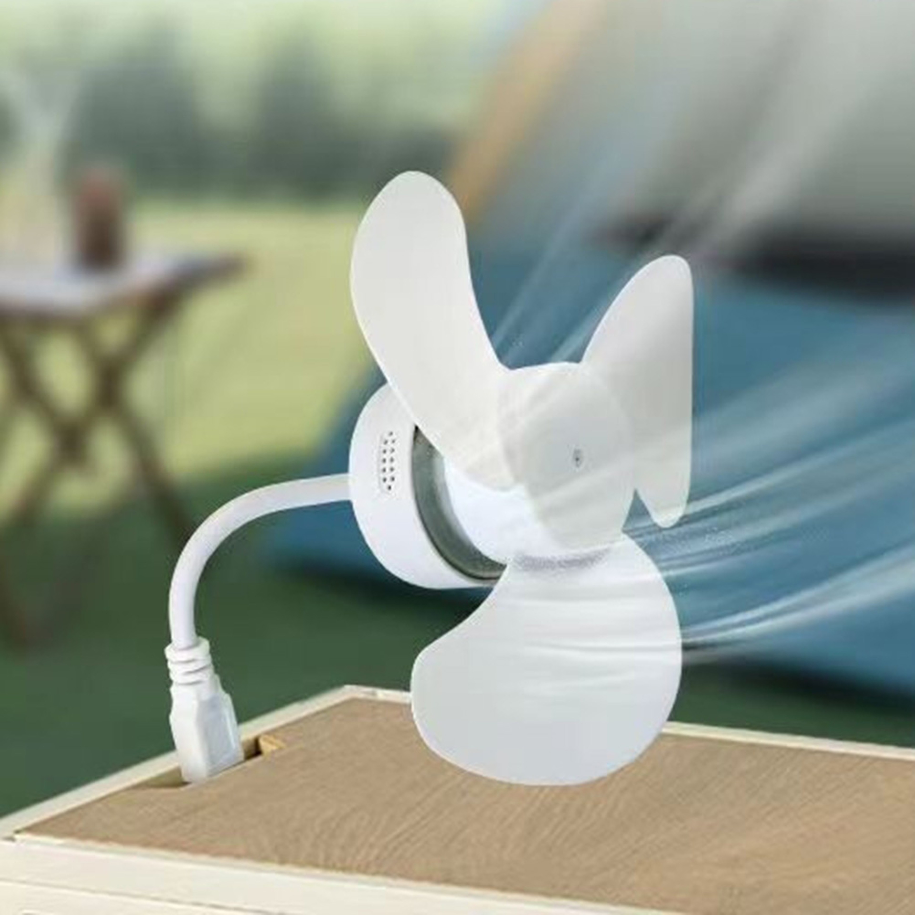 Portable USB Desk Fan For Bedroom Dorm Office Quiet Mini Cooling Fan 1