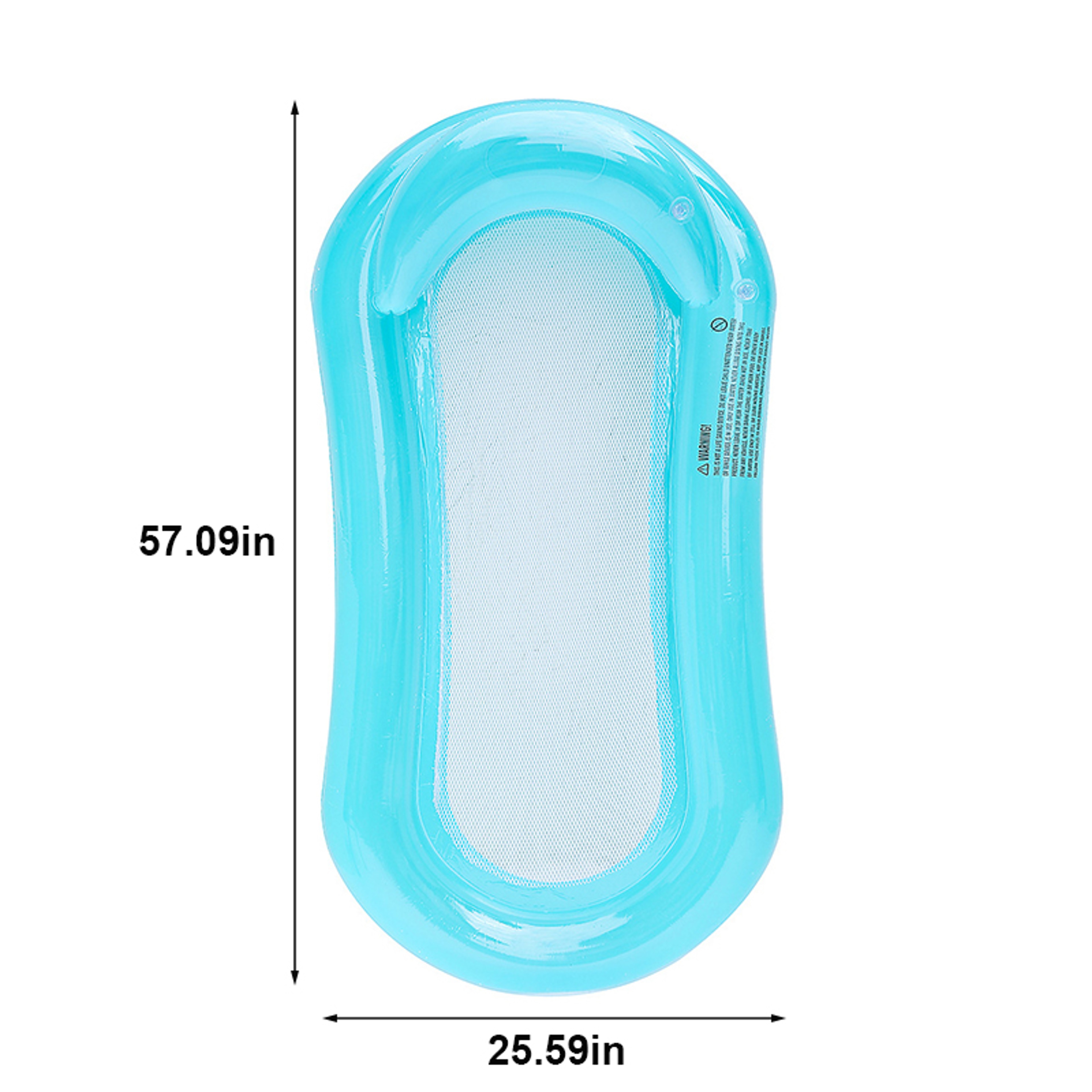 Inflatable Water Hammock Pool Float Lounge Chair 10