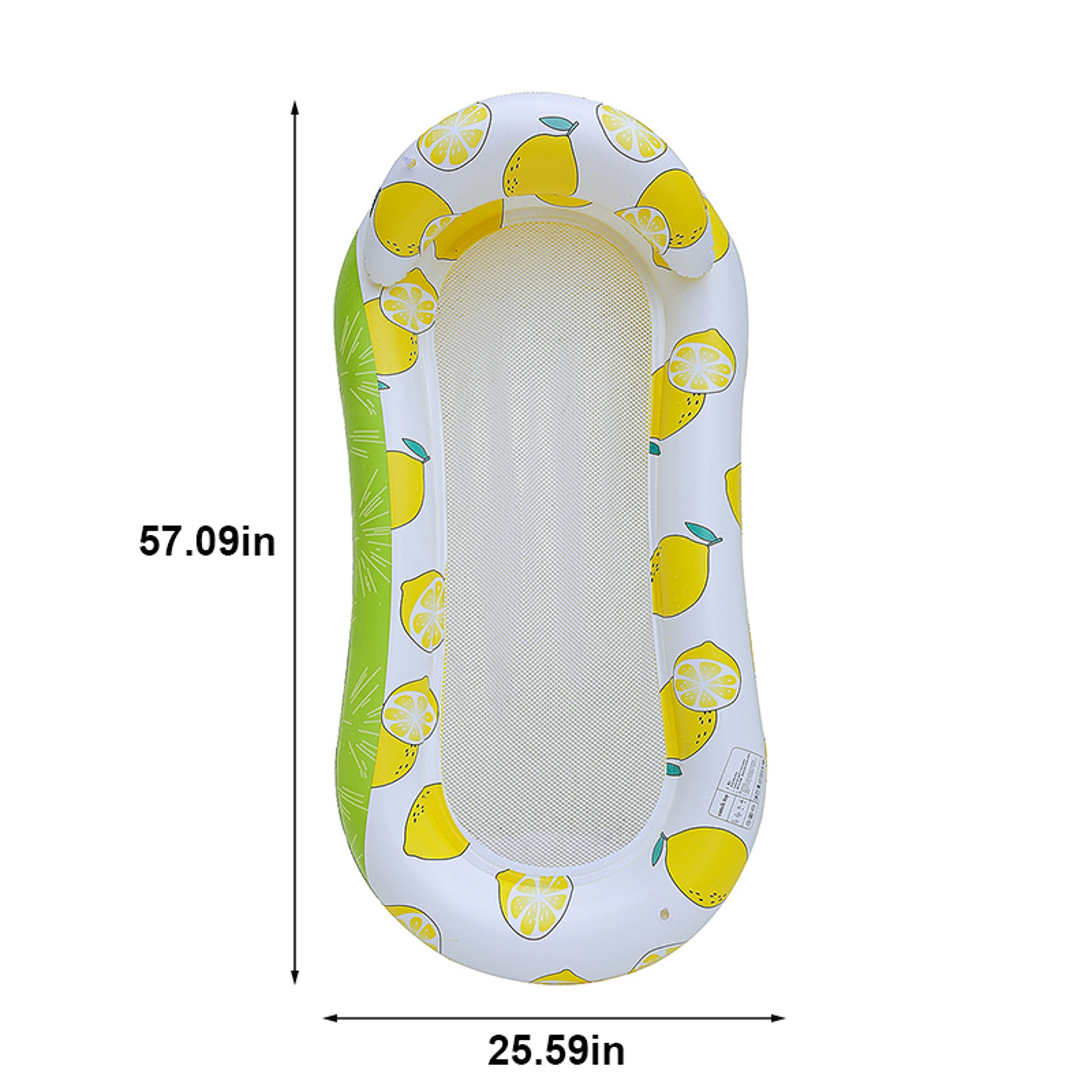 Inflatable Water Hammock Pool Float Lounge Chair 8