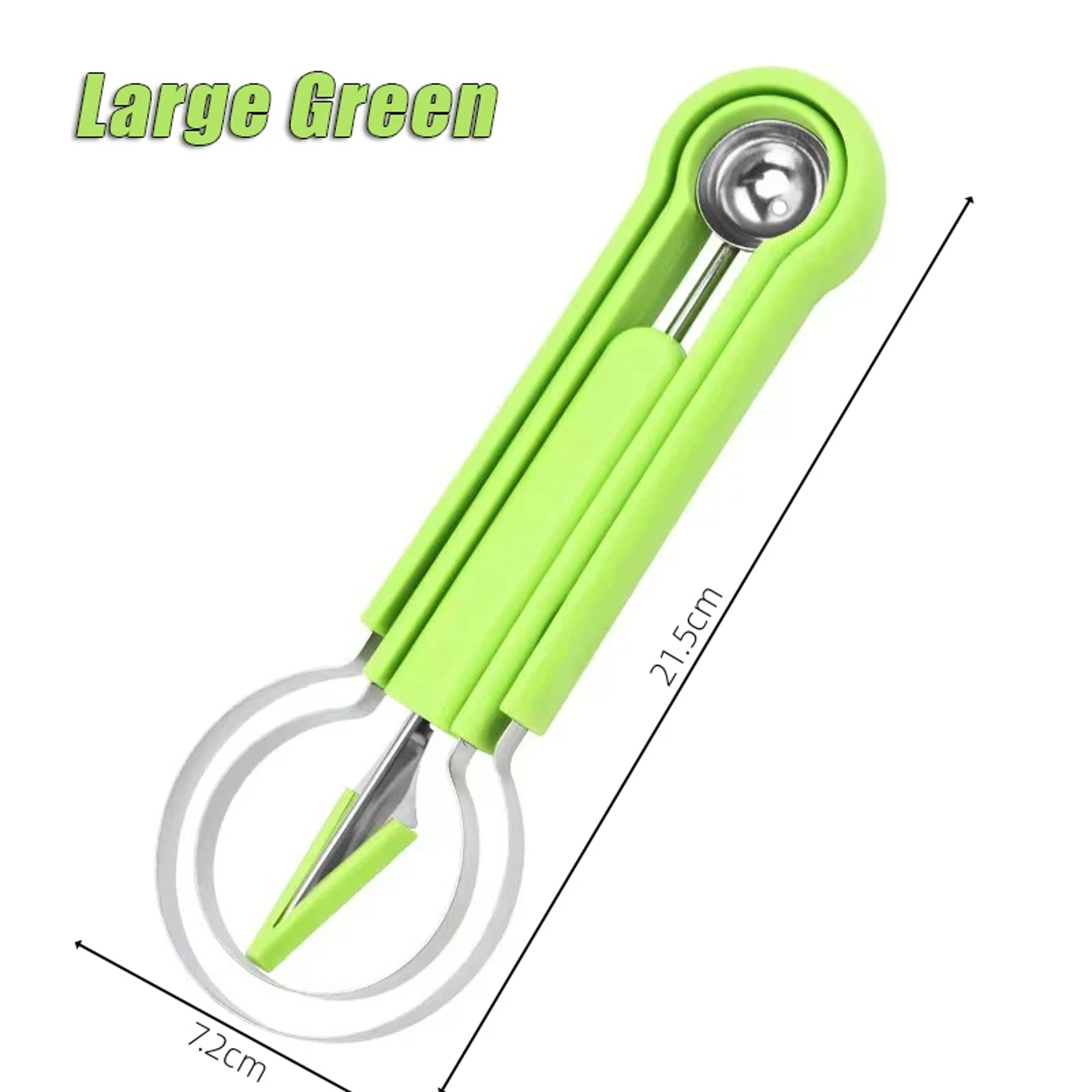 Watermelon Cutter Fruit Slicer  Melon Scoop Kitchen Tool 5