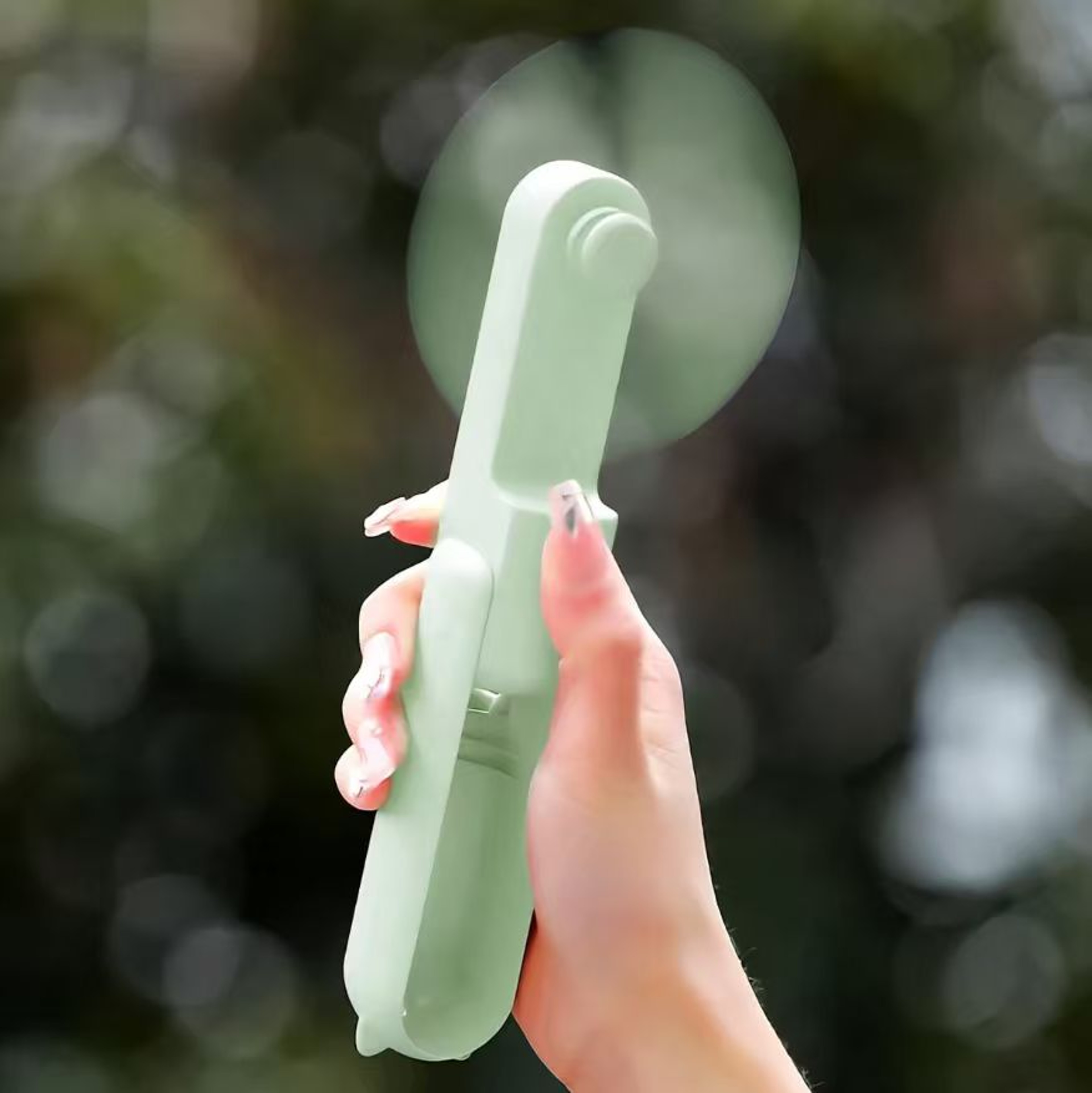Portable USB Rechargeable Mini Handheld Fan With Speeds Foldable Personal Cooling Fan 0