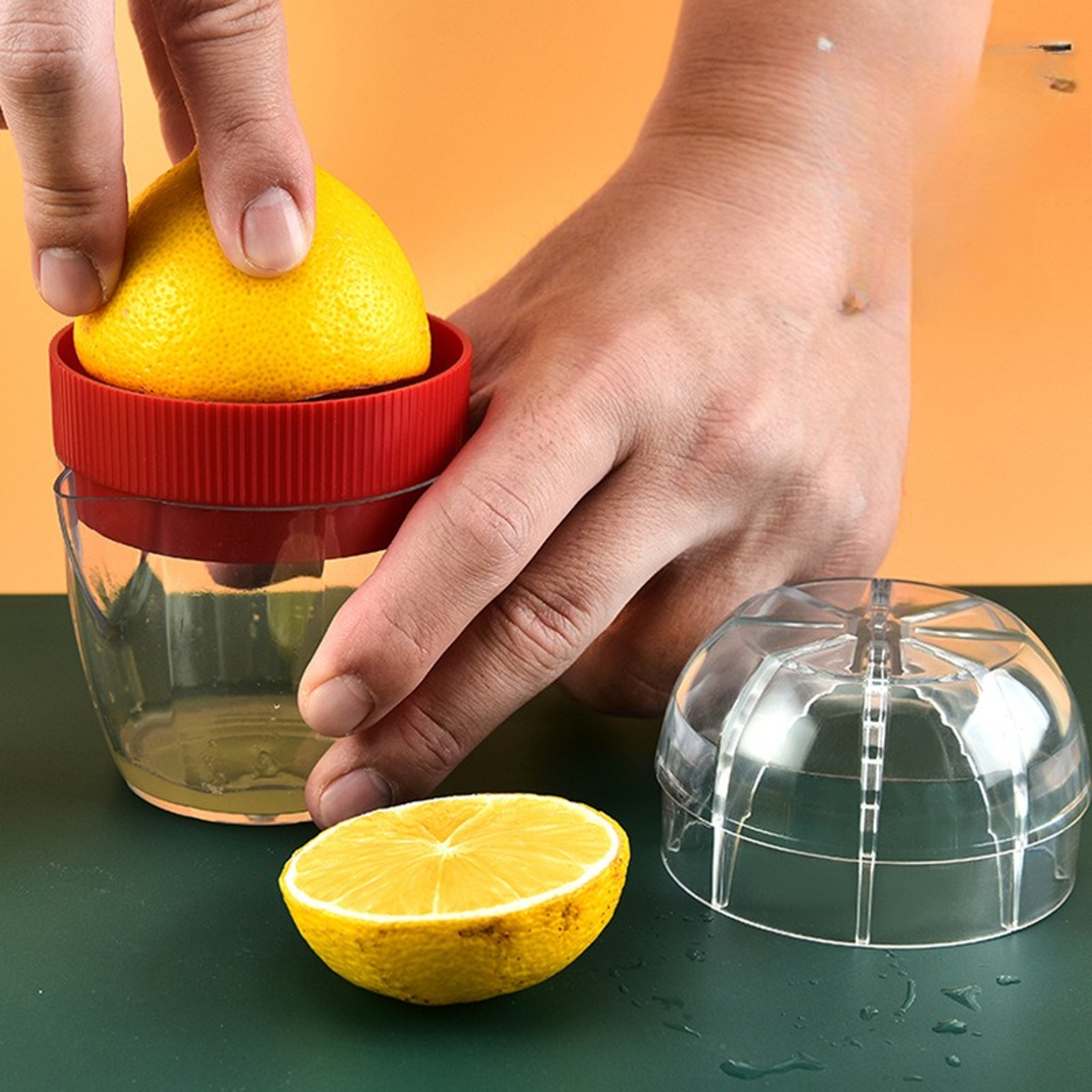 Fresh Press Manual Lemon Juicer and Citrus Juicer Cup – view 1