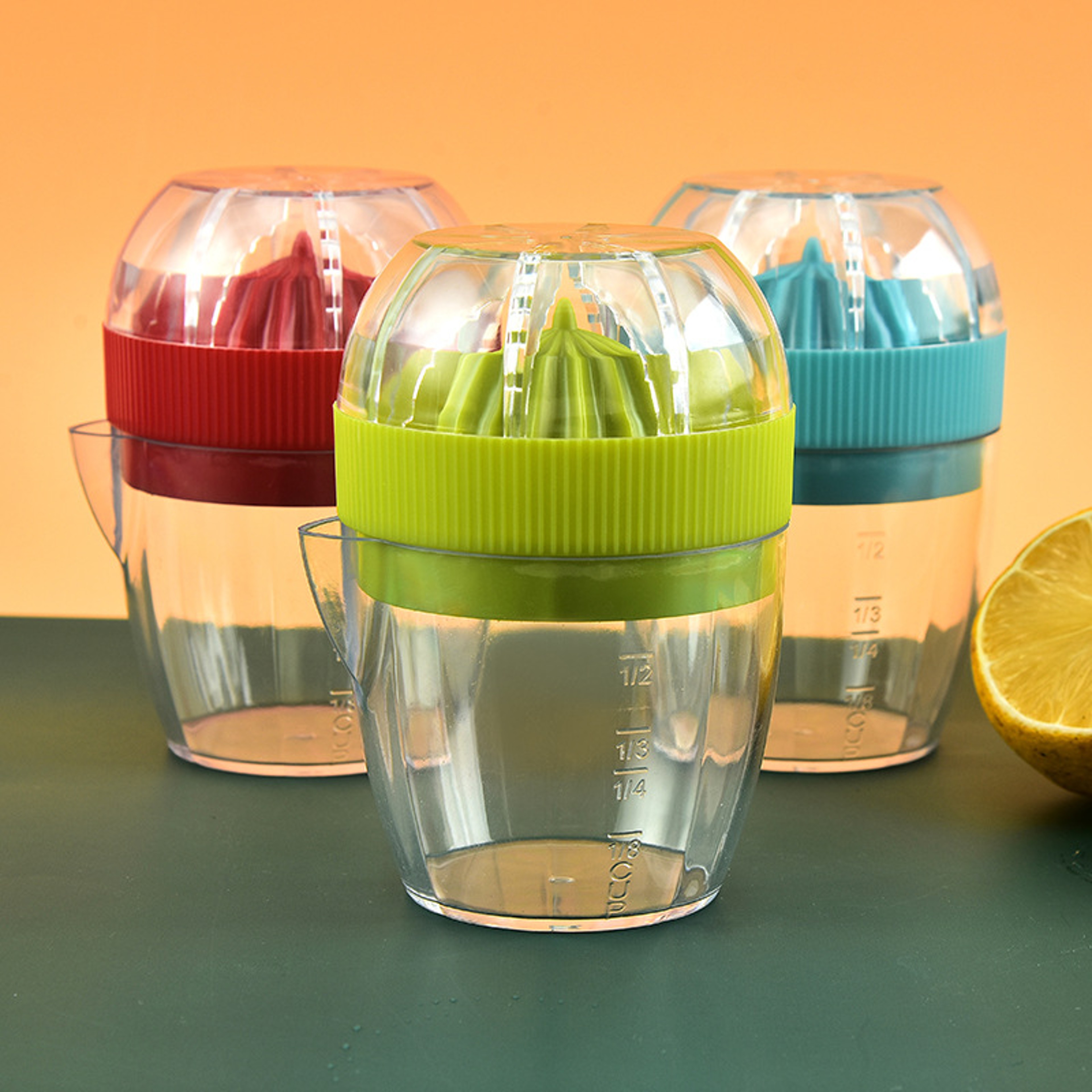 Fresh Press Manual Lemon Juicer and Citrus Juicer Cup – view 2