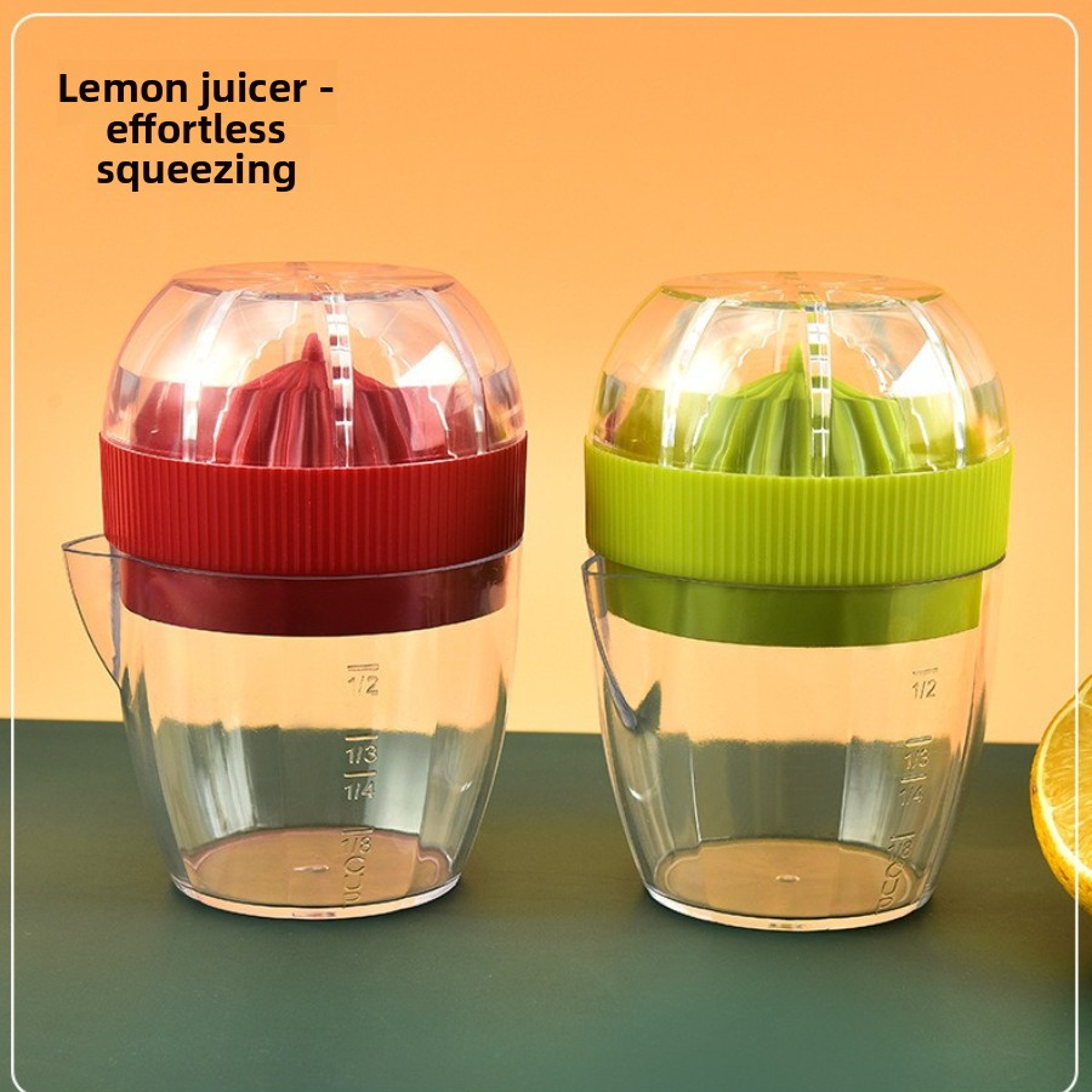 Fresh Press Manual Lemon Juicer and Citrus Juicer Cup – view 4