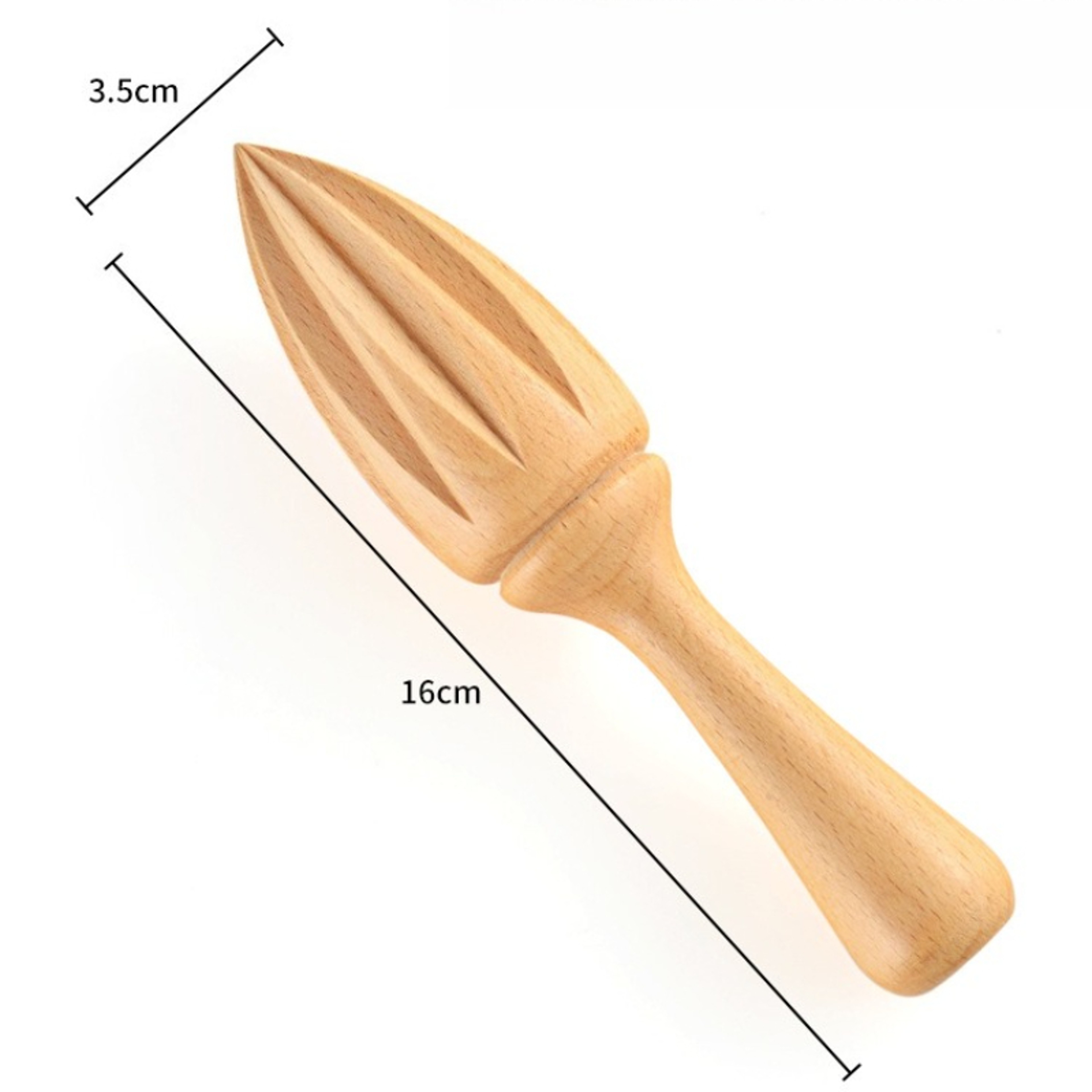 Premium Wood Citrus Reamer Handmade Lemon Juicer  Portable Citrus Squeezer 5