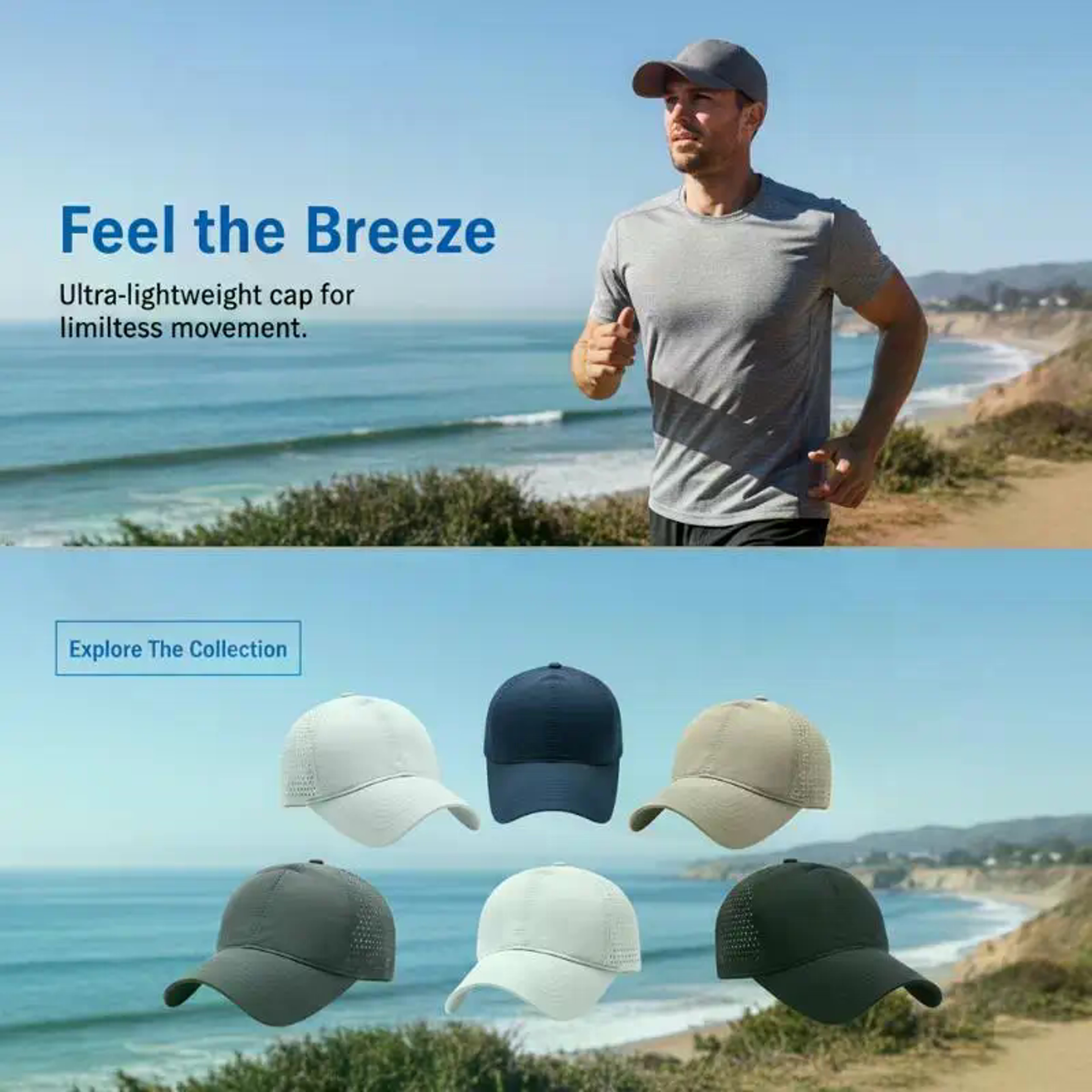 Quick Dry Baseball Cap With UV Protection Breathable Mesh Sports Hat For Running  Hiking 3