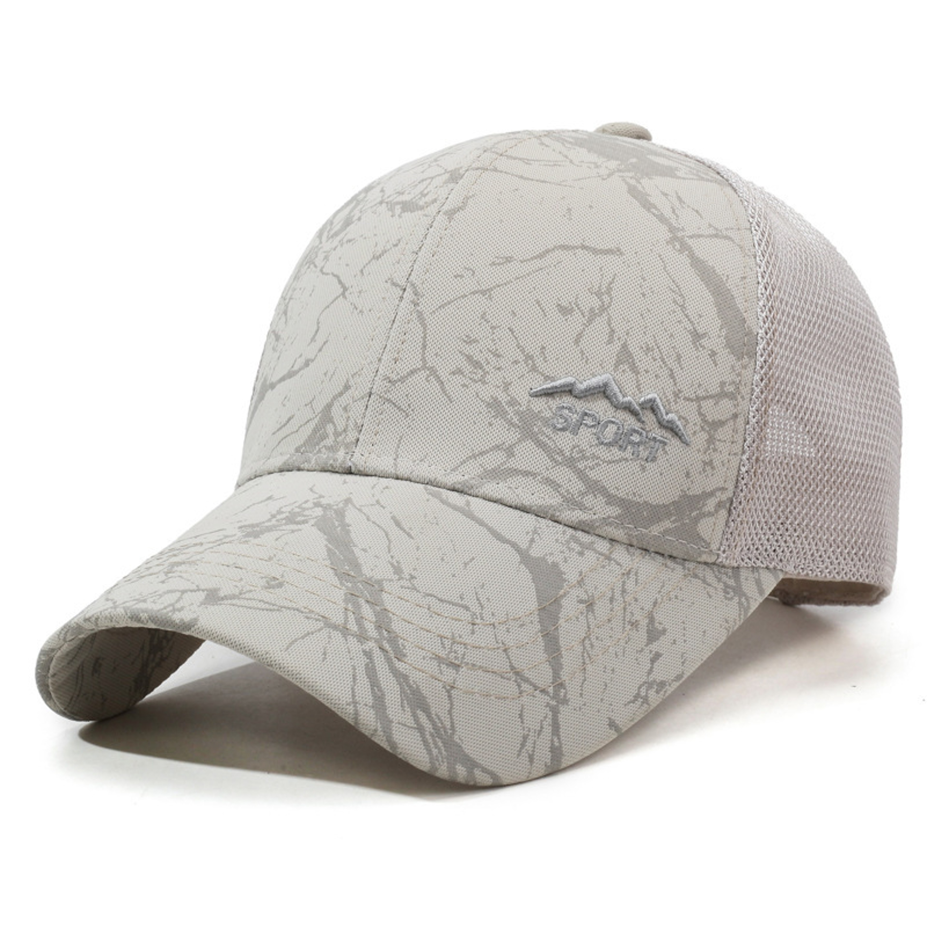 Cooling Mesh Baseball Cap For Men Breathable Trucker Hat Outdoor Fishing Sun Visor 1