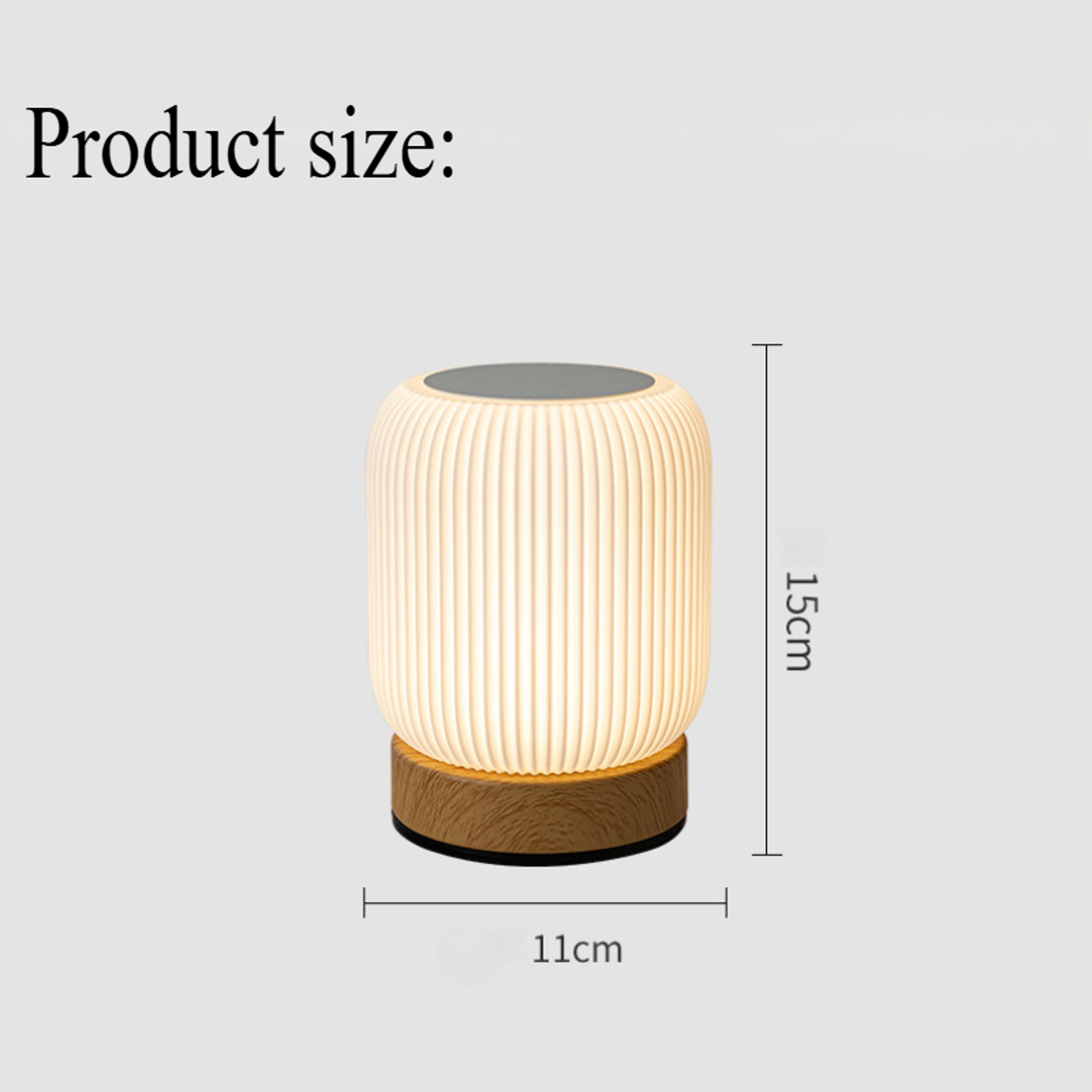 Portable, Rechargeable Table Light, Dimmable Touch Bedside Lamp for Bedroom, Living Room, with Adjustable Temperatures – view 6