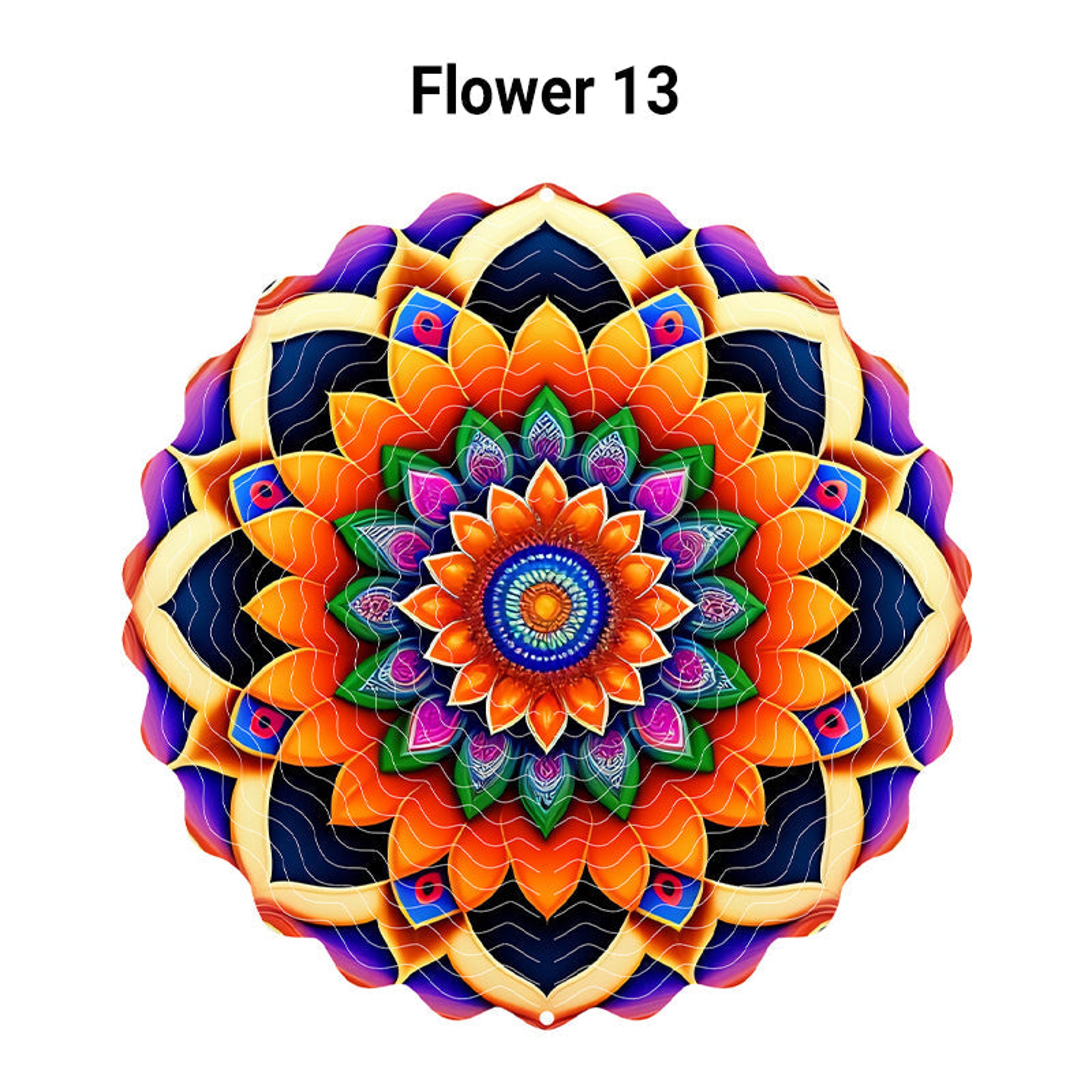 3D Color Wind Spinner, Outdoor Garden Yard Hanging Decor, and Indoor Wind Chimes Catcher – view 14
