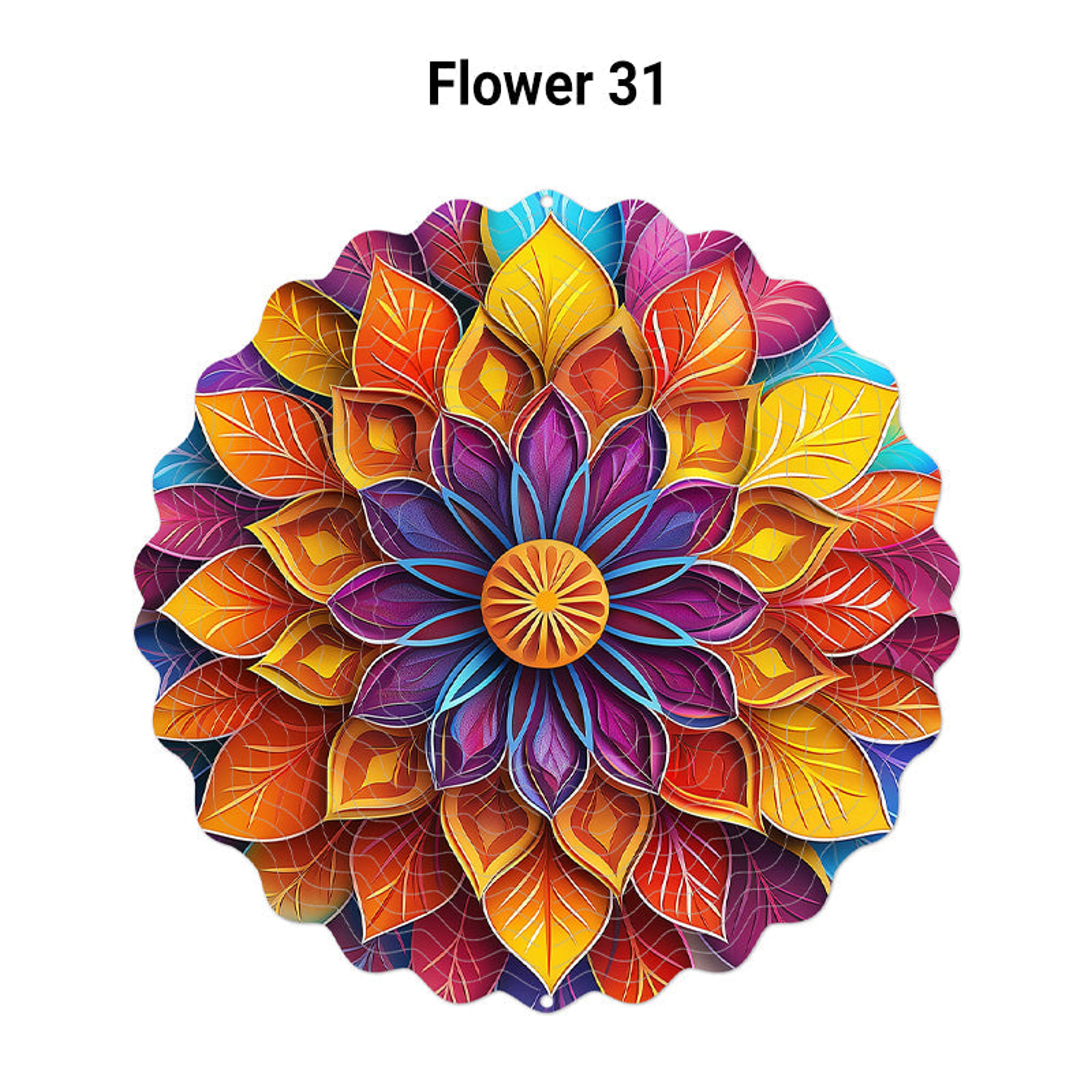 3D Color Wind Spinner, Outdoor Garden Yard Hanging Decor, and Indoor Wind Chimes Catcher – view 27