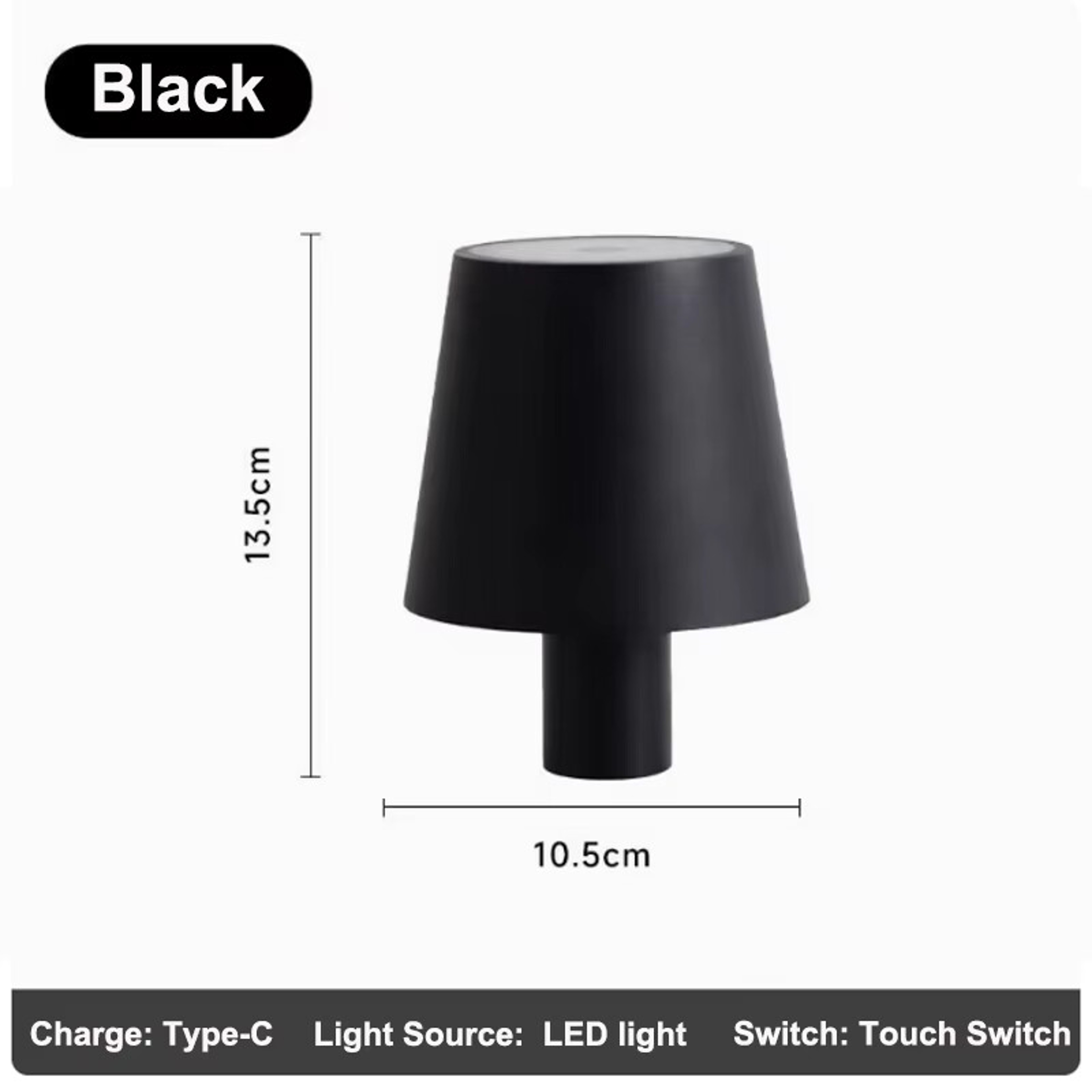 Wireless Table Lamp for Wine Bottles, LED Bottle Light with Touch Control, Ideal for Outdoor, Restaurants, Bars – view 9