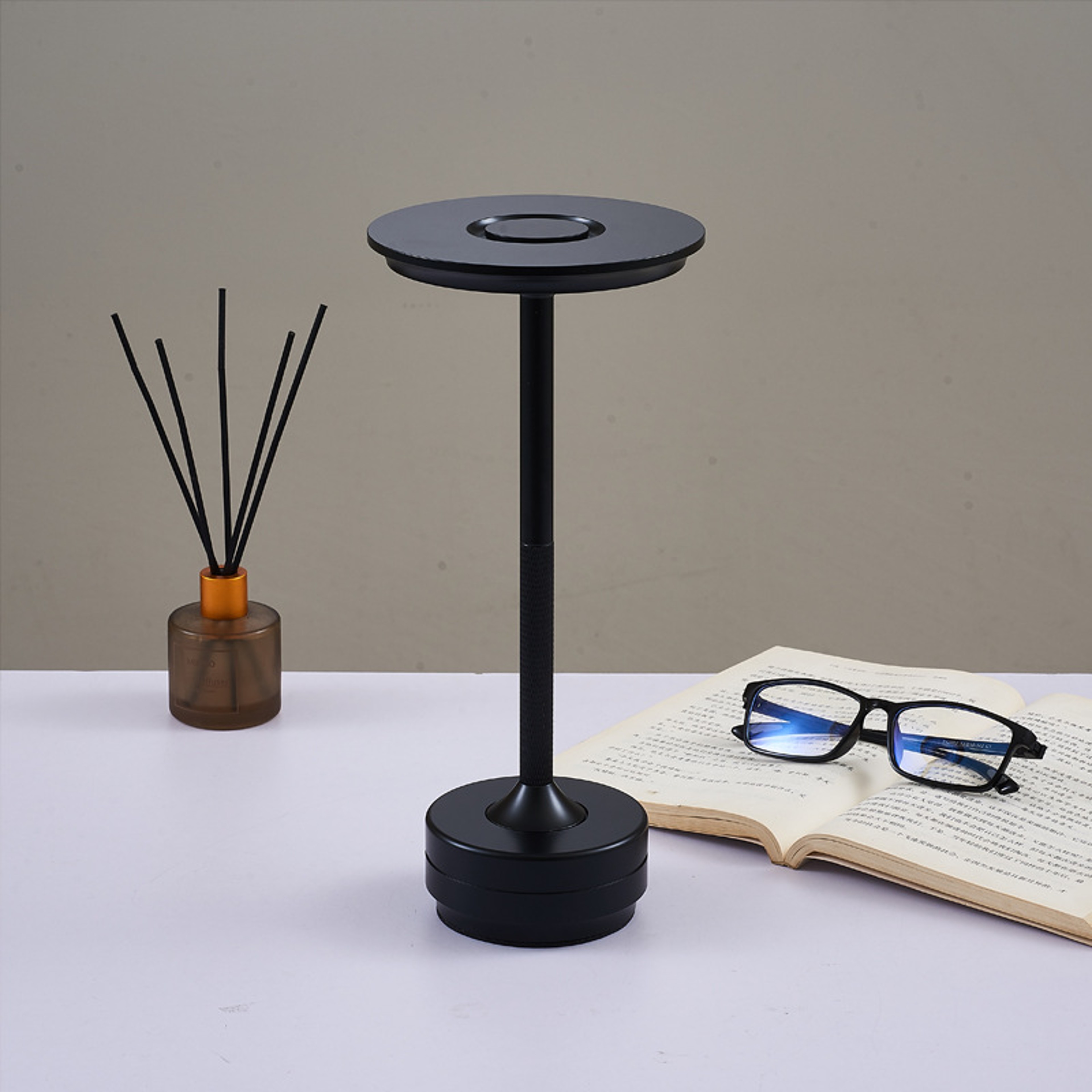 Rechargeable Table Lamp, LED Touch Sensor Night Light, Wireless Desktop Lamp for Bedroom, Hotel, Bar Decor – view 9