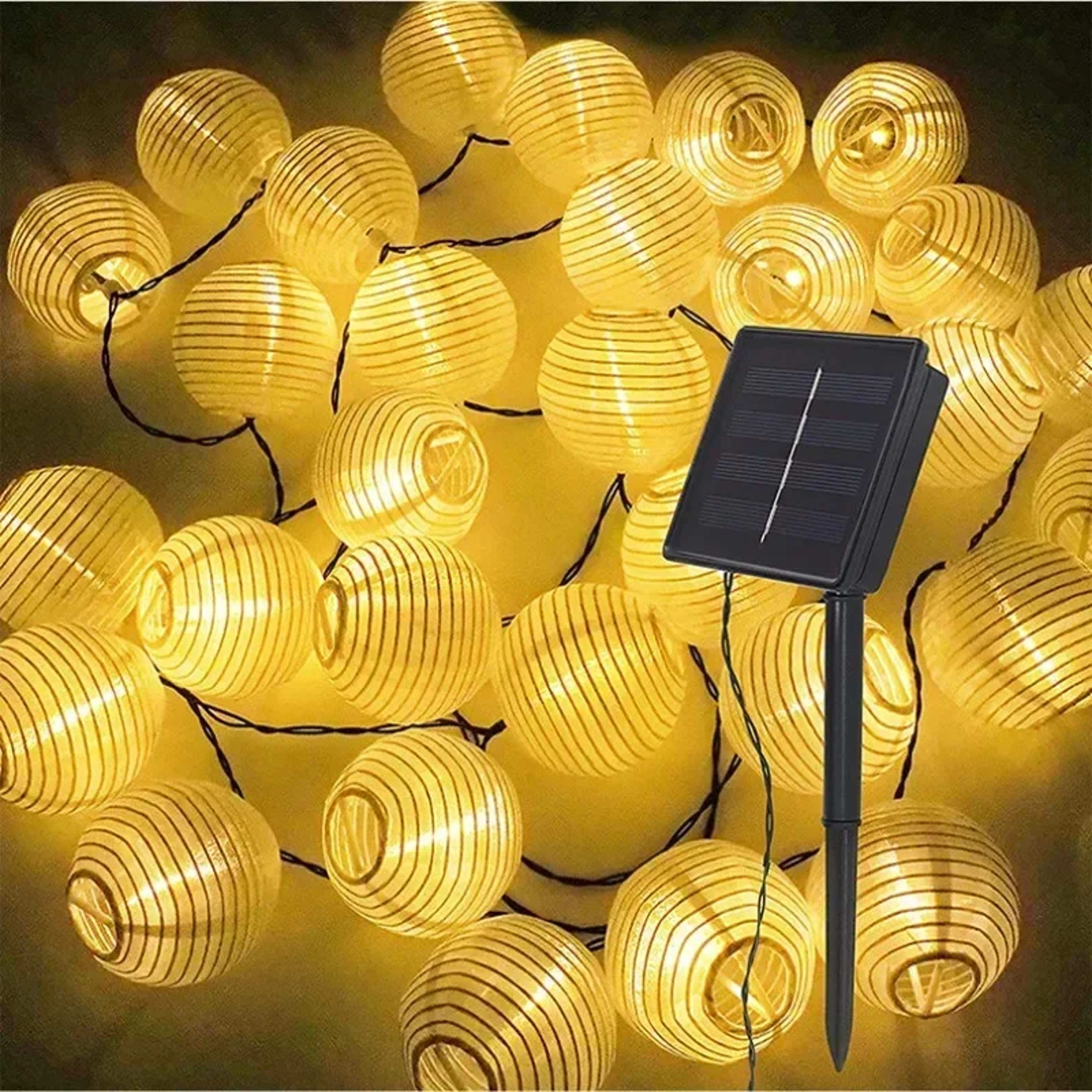 Solar Powered LED Fairy Lights, Waterproof Outdoor Lantern, for Garden, Patio, and Garland Decor – view 1