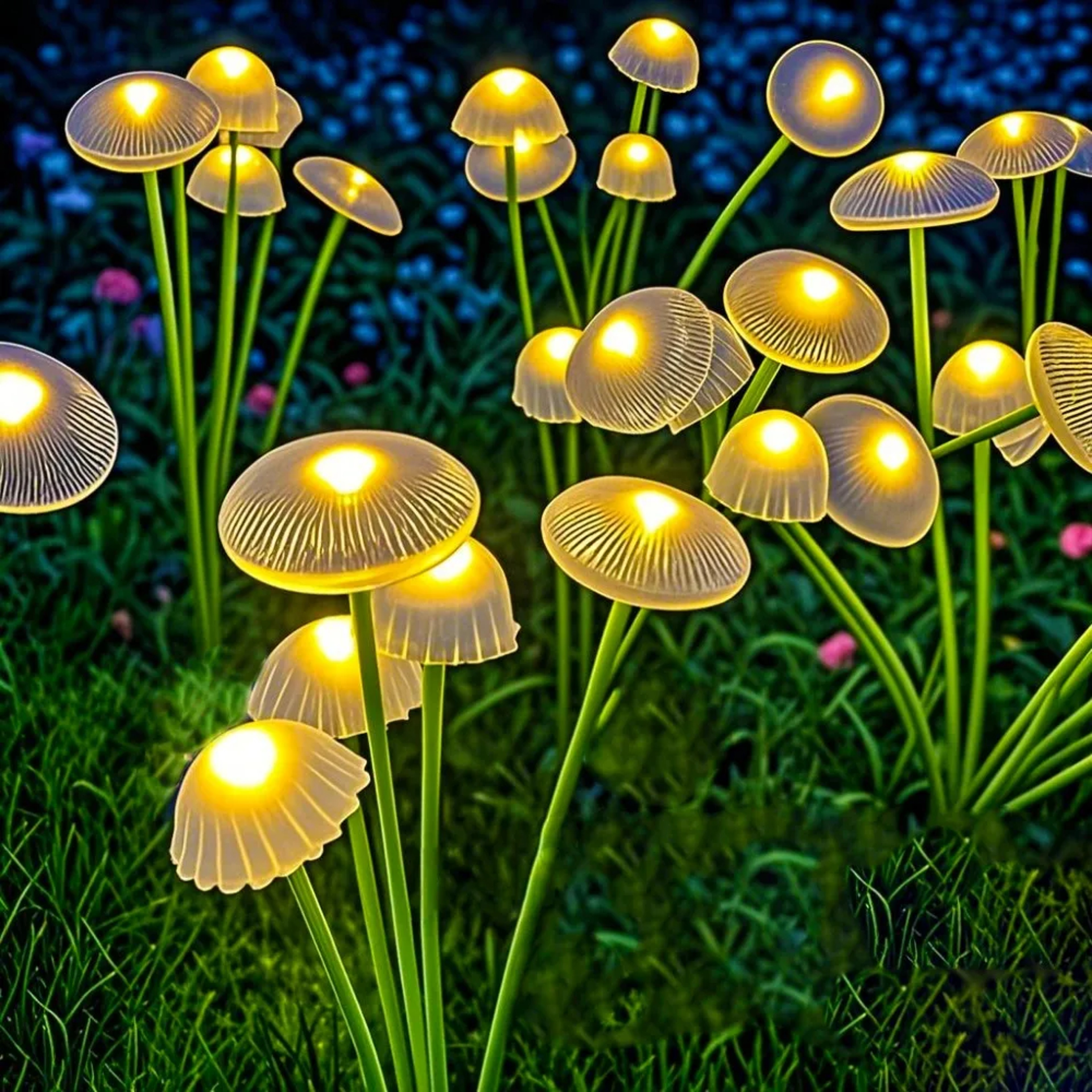 Solar Jellyfish Lights, Waterproof Outdoor Garden Decor, Solar Pathway Light for Patio, Balcony, Yard – view 8