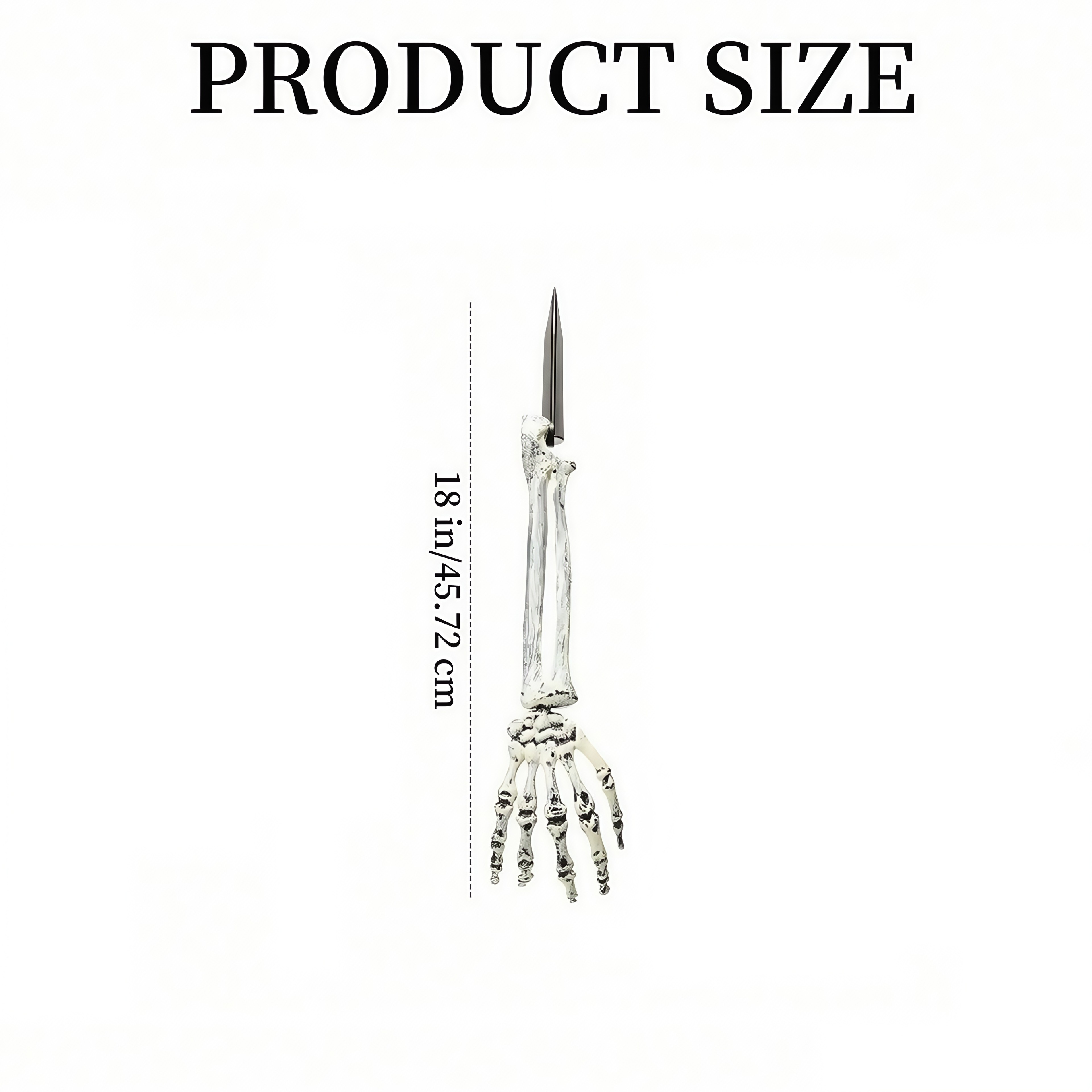Spooky Yard Garden Halloween Decoration Realistic Skeleton Arm Leg Bones Halloween Skeleton Stake D 5
