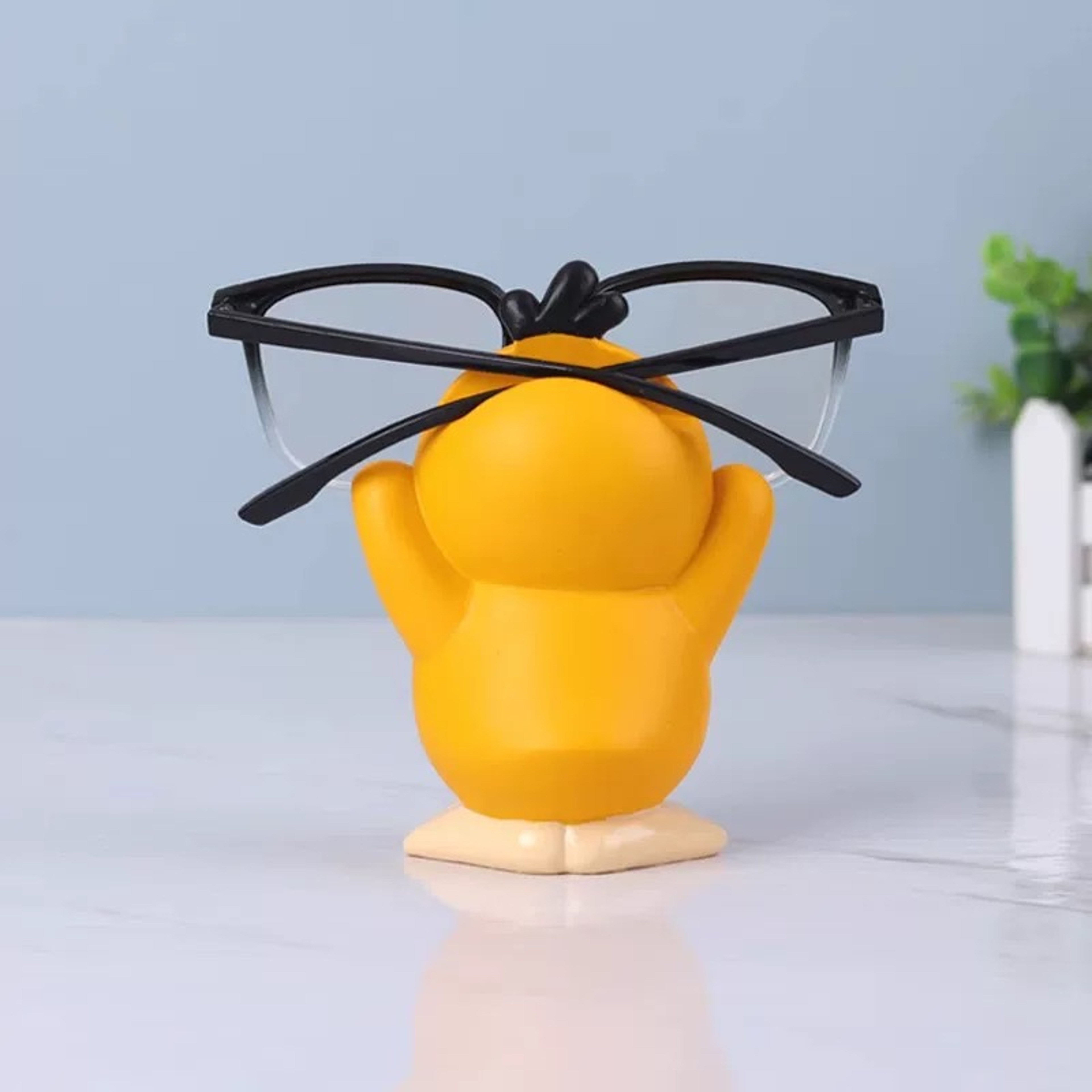 Miniso Psyduck Display Stand, Cute Pokemon Ornaments, Anime Peripheral, Glasses Frame Holder, Craft Stand Decor, Unique – view 5