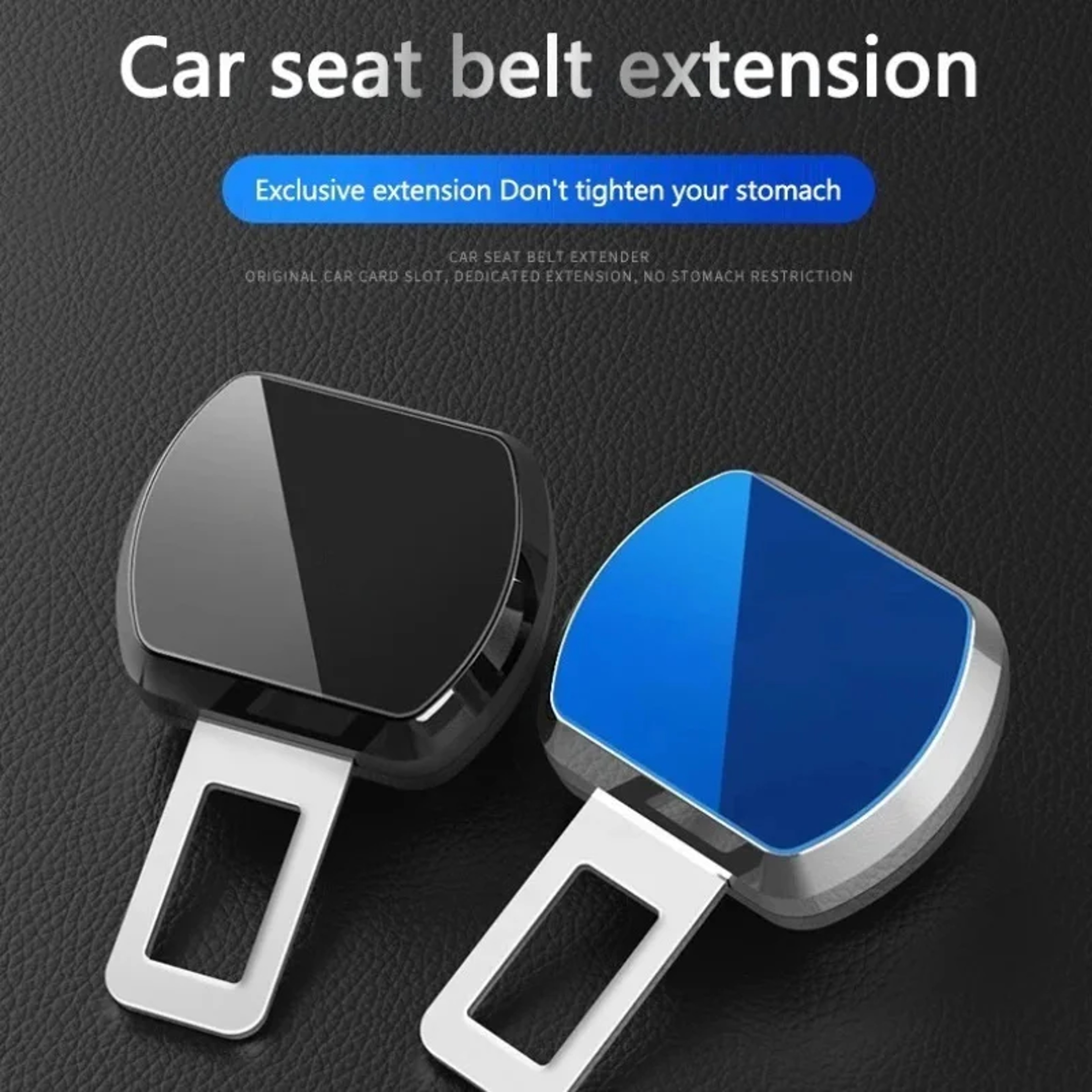 Alloy Car Seat Belt Clip Extension Safety Seatbelt Buckle Lock Extender Converter For Baby Car Seat 1