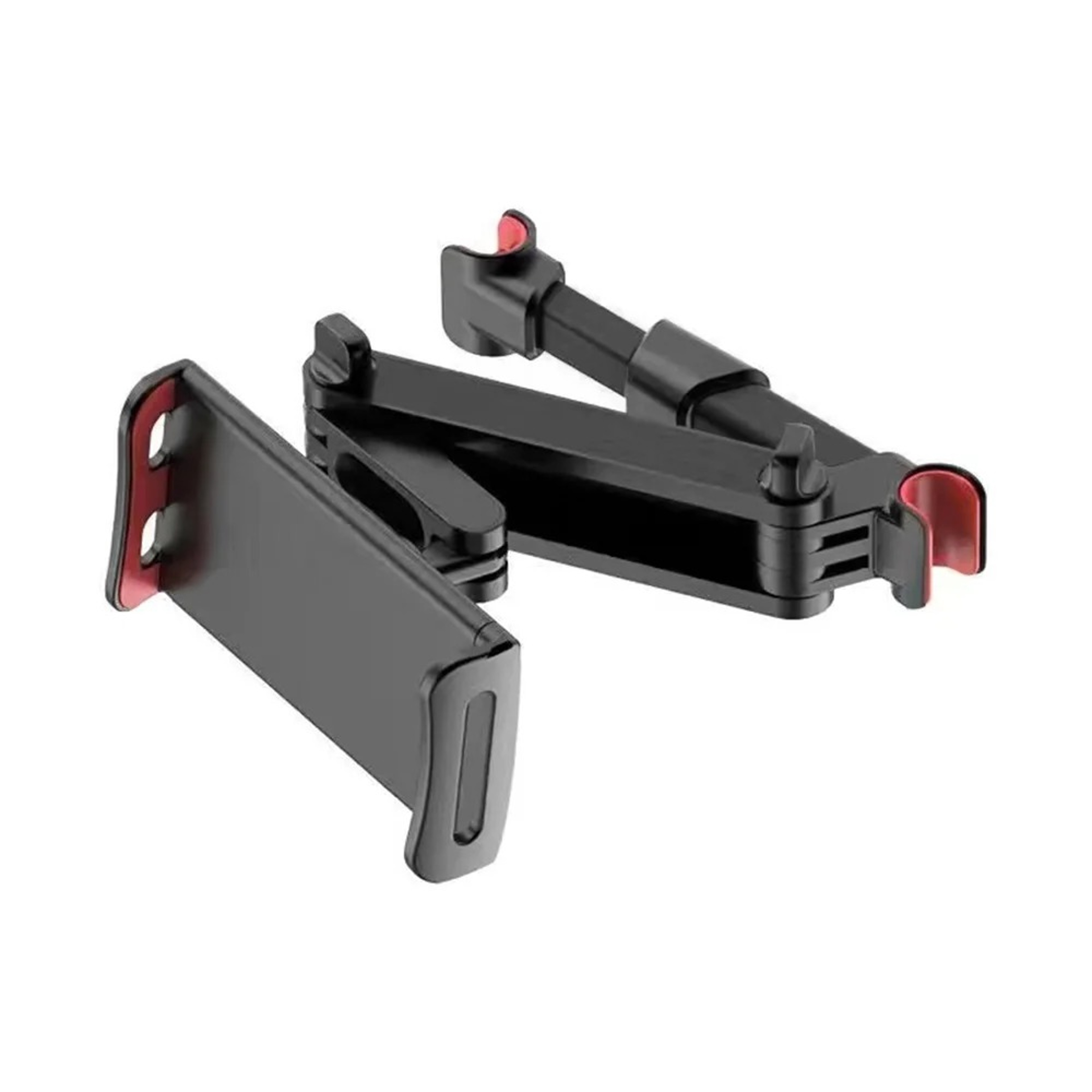 Rotating Seat Headrest Bracket Telescopic Car Rear Pillow Phone Tablet Holder For Kids Travel 0