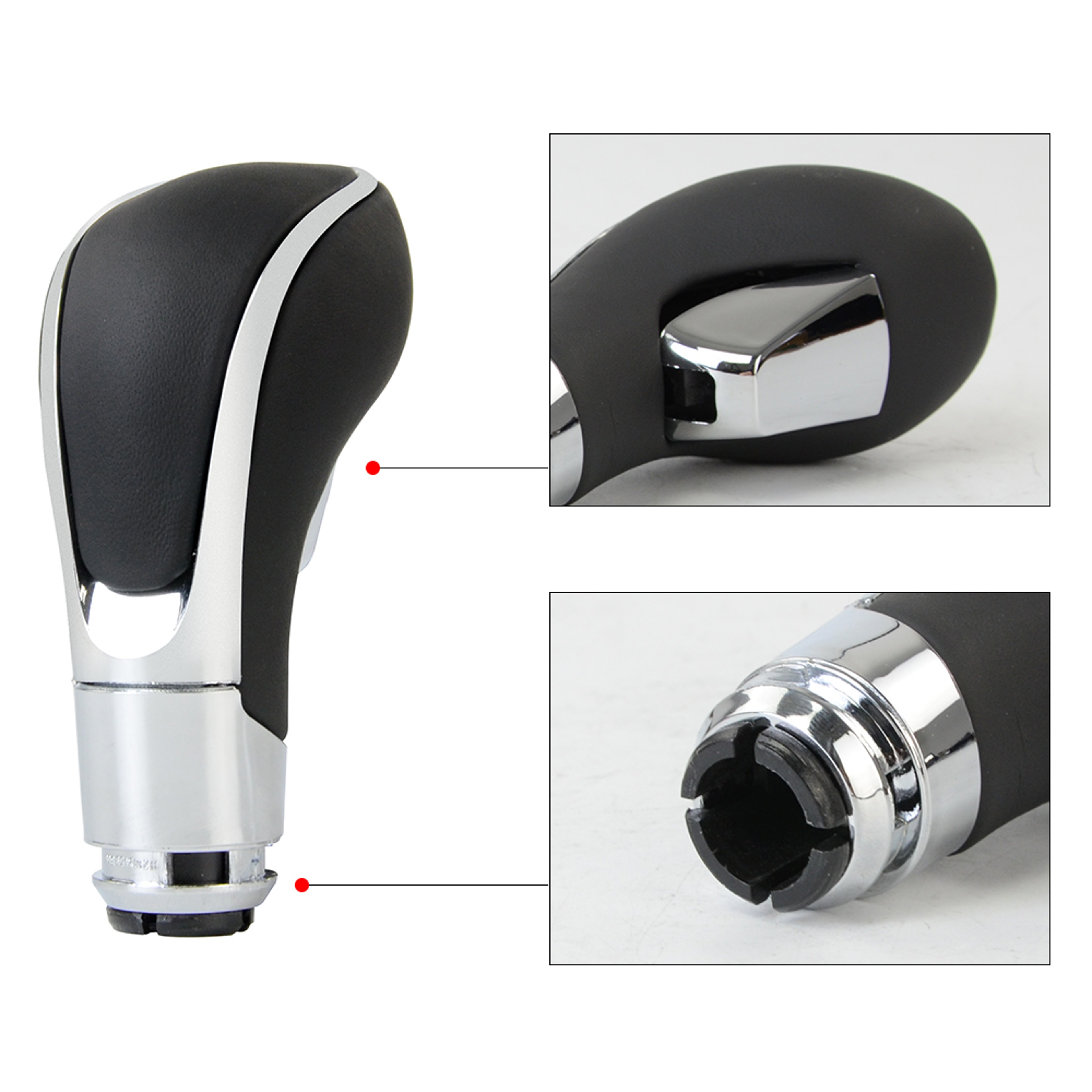 Transmission Lever Handle, Automatic Gear Shift Knob, For Opel Vauxhall Astra Insignia Zafira Tourer Mokka X, Compatible – view 5