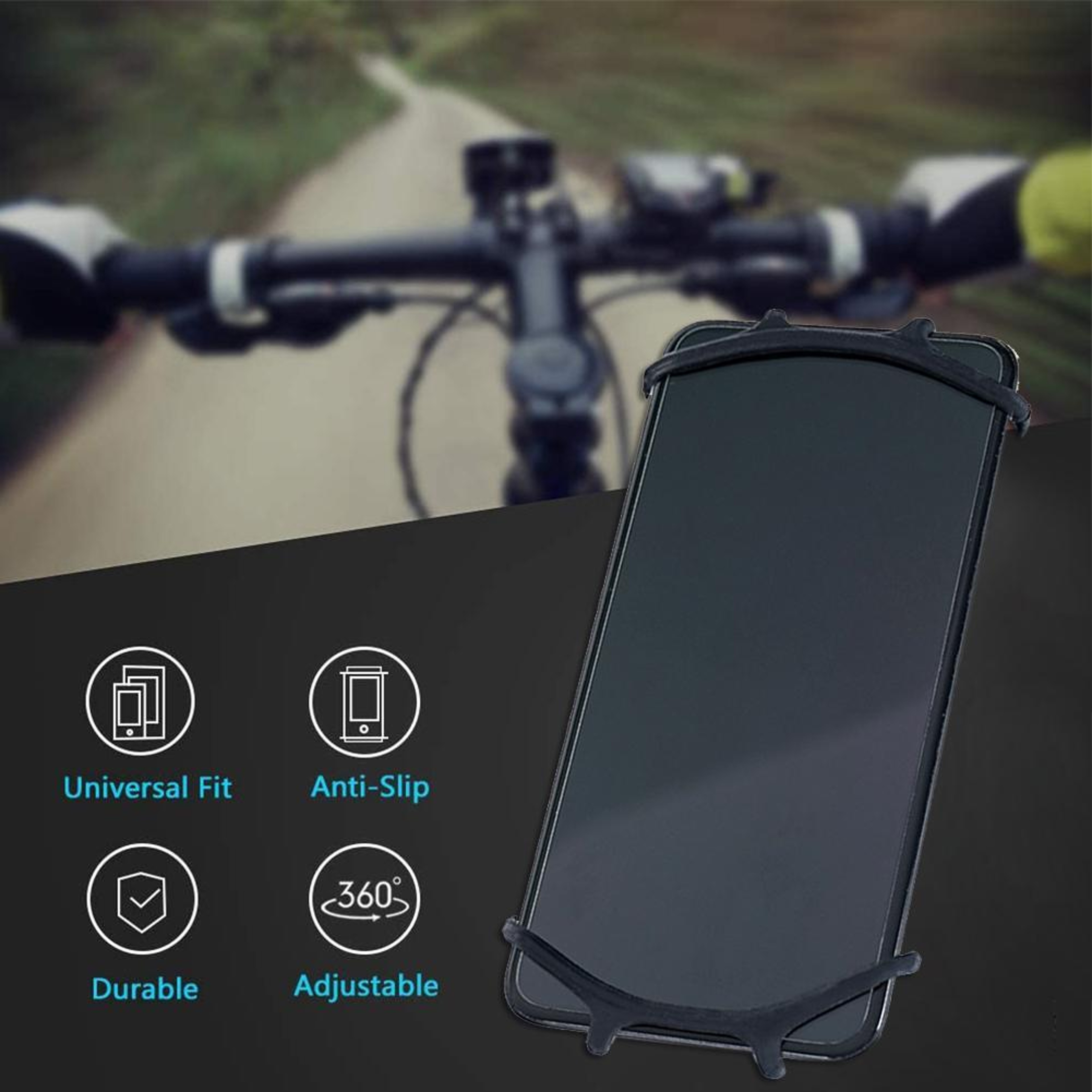Universal Shockproof Mount For Motorcycle Multifunctional Bicycle Phone Holder Garmin Edge SRAM Sec 1