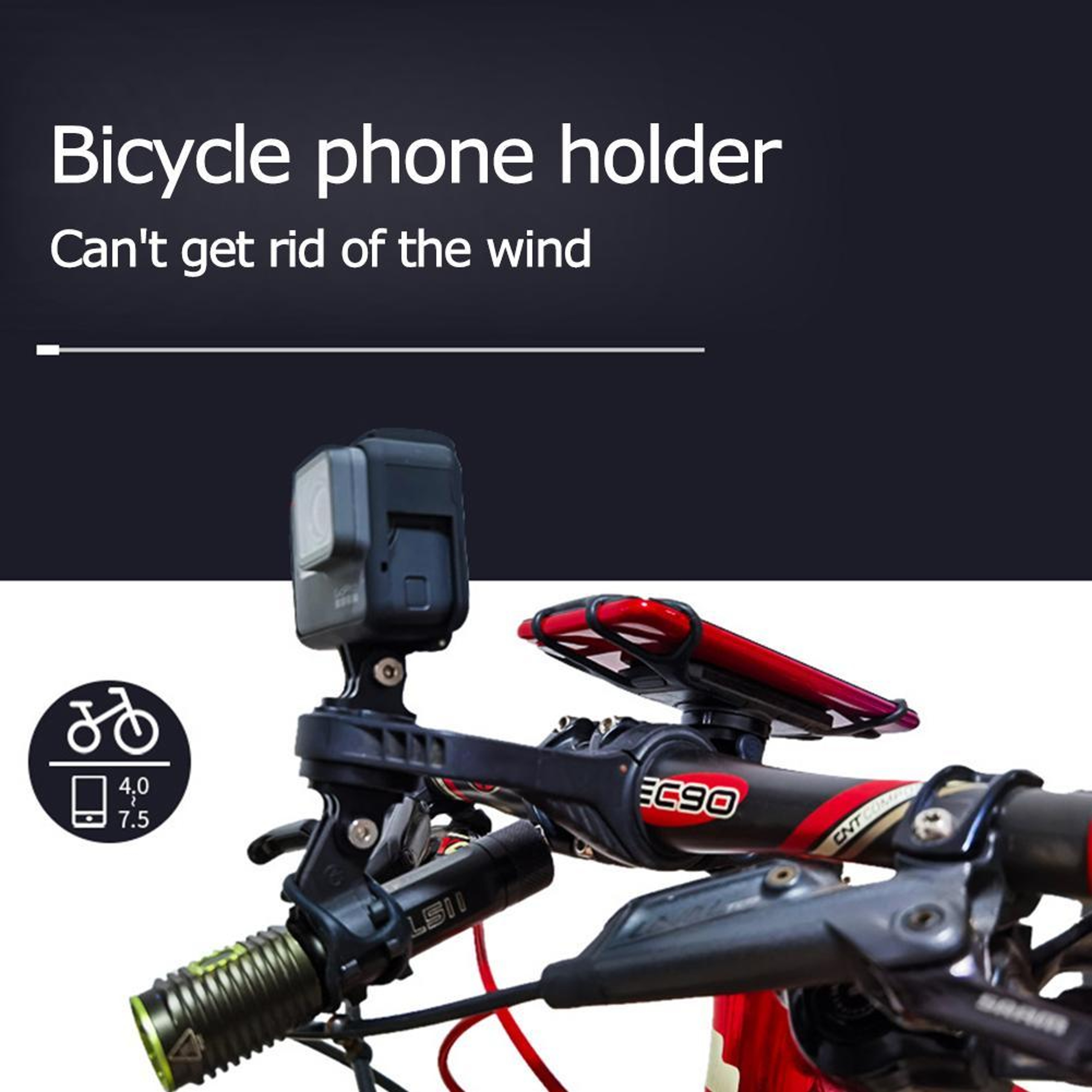 Universal Shockproof Mount For Motorcycle Multifunctional Bicycle Phone Holder Garmin Edge SRAM Sec 2