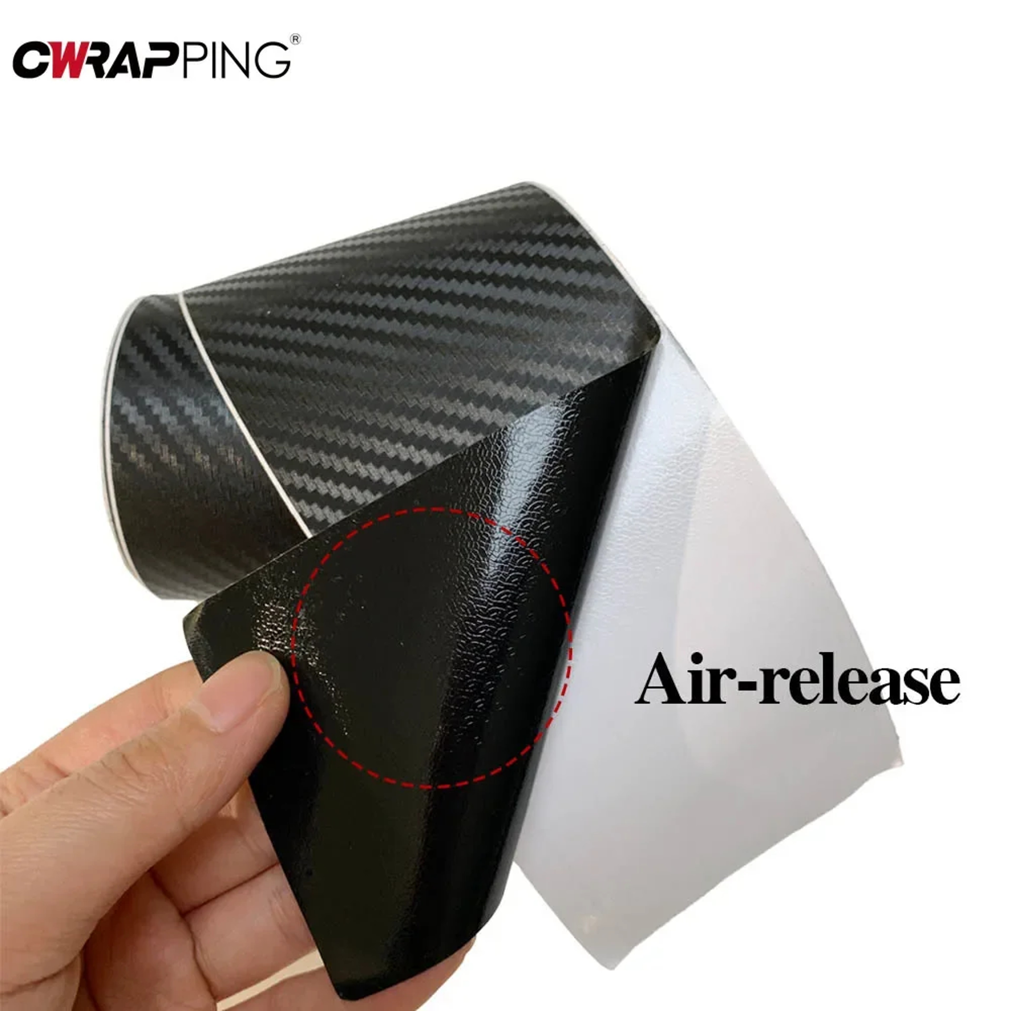 Carbon Fiber Auto Door Sill Protector, 3D Waterproof Car Sticker, Anti-Scratch Car Accessories – view 3