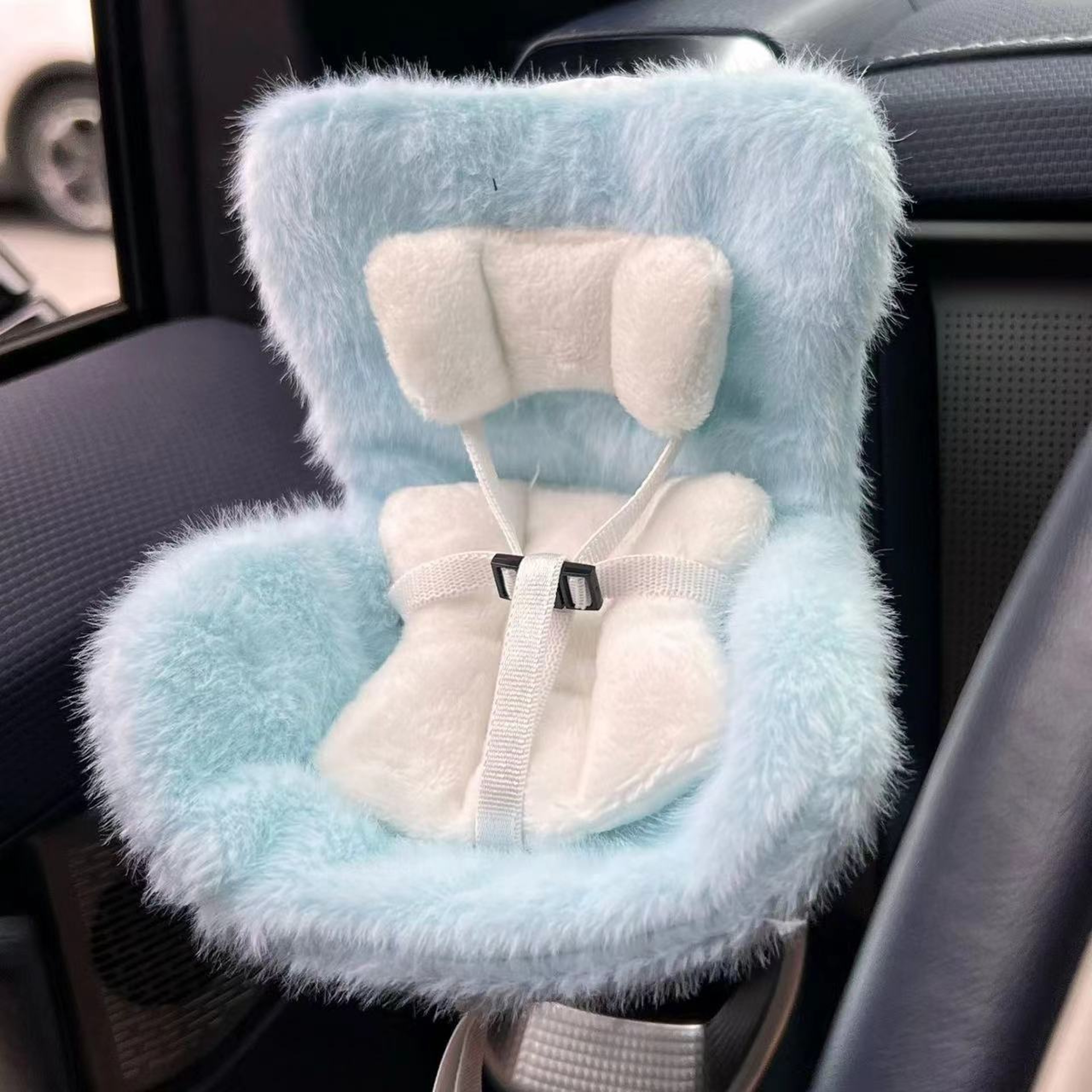 Cartoon Chair Model Car Seat, Car Doll Safety Seat, Doll Car Interior Styling Decoration – view 9