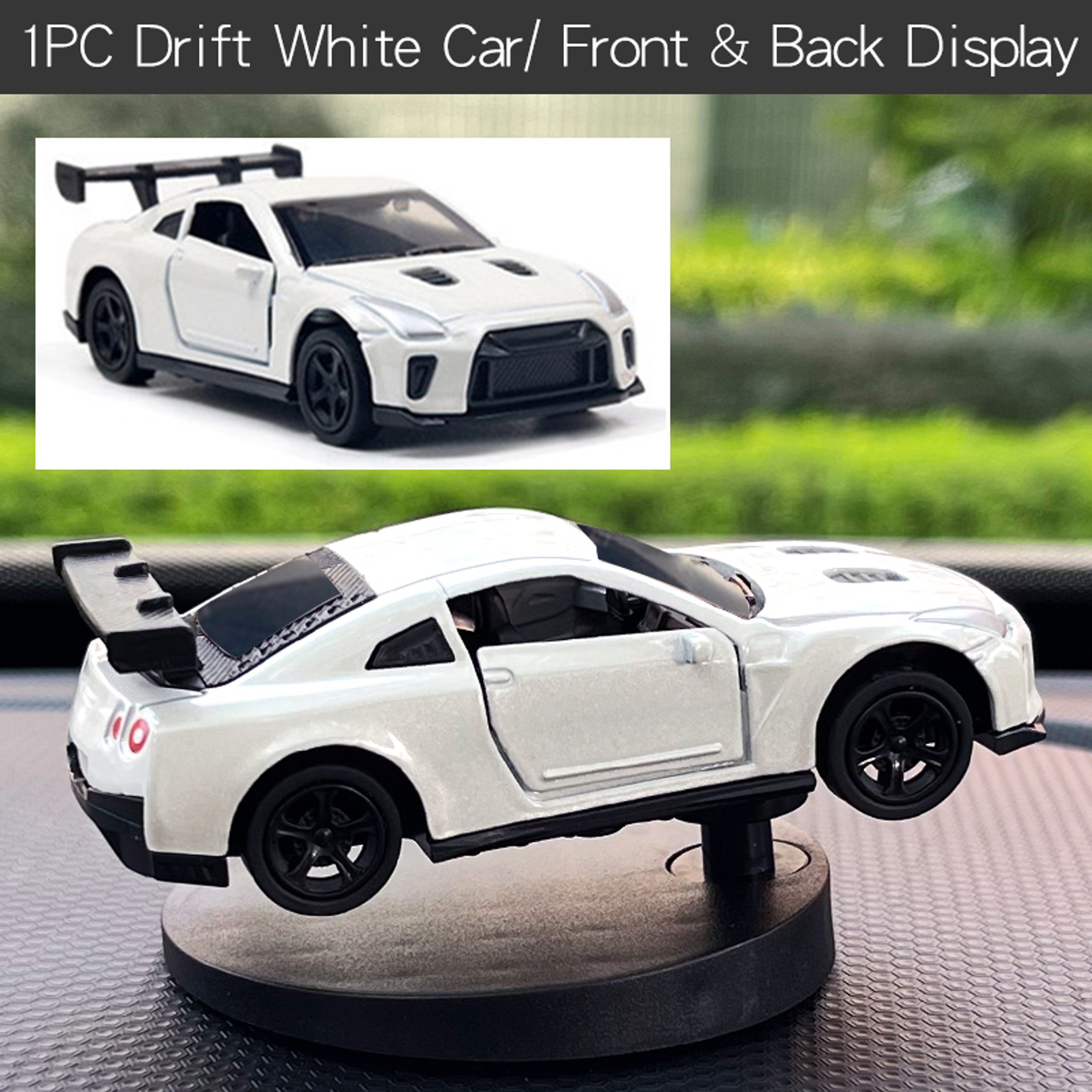Cool Drift Car Dashboard Toy, Turning Swing Model, Sports Auto Ornament, Interior Decoration Gift for Men – view 8