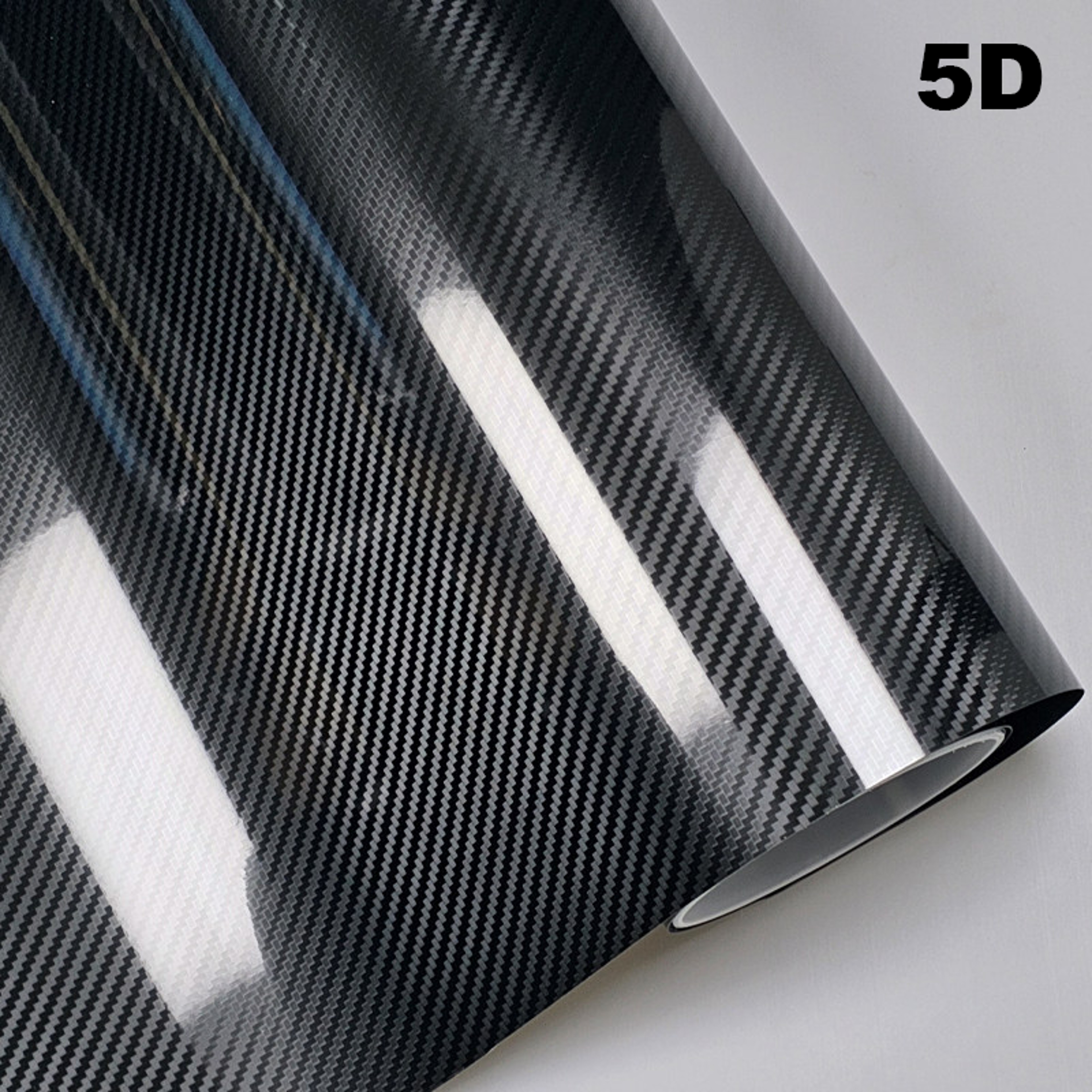 Glossy Black Carbon Fiber Wrap Matte Car Body Foil Auto Accessories Sticker Motorcycle Decoration F 9