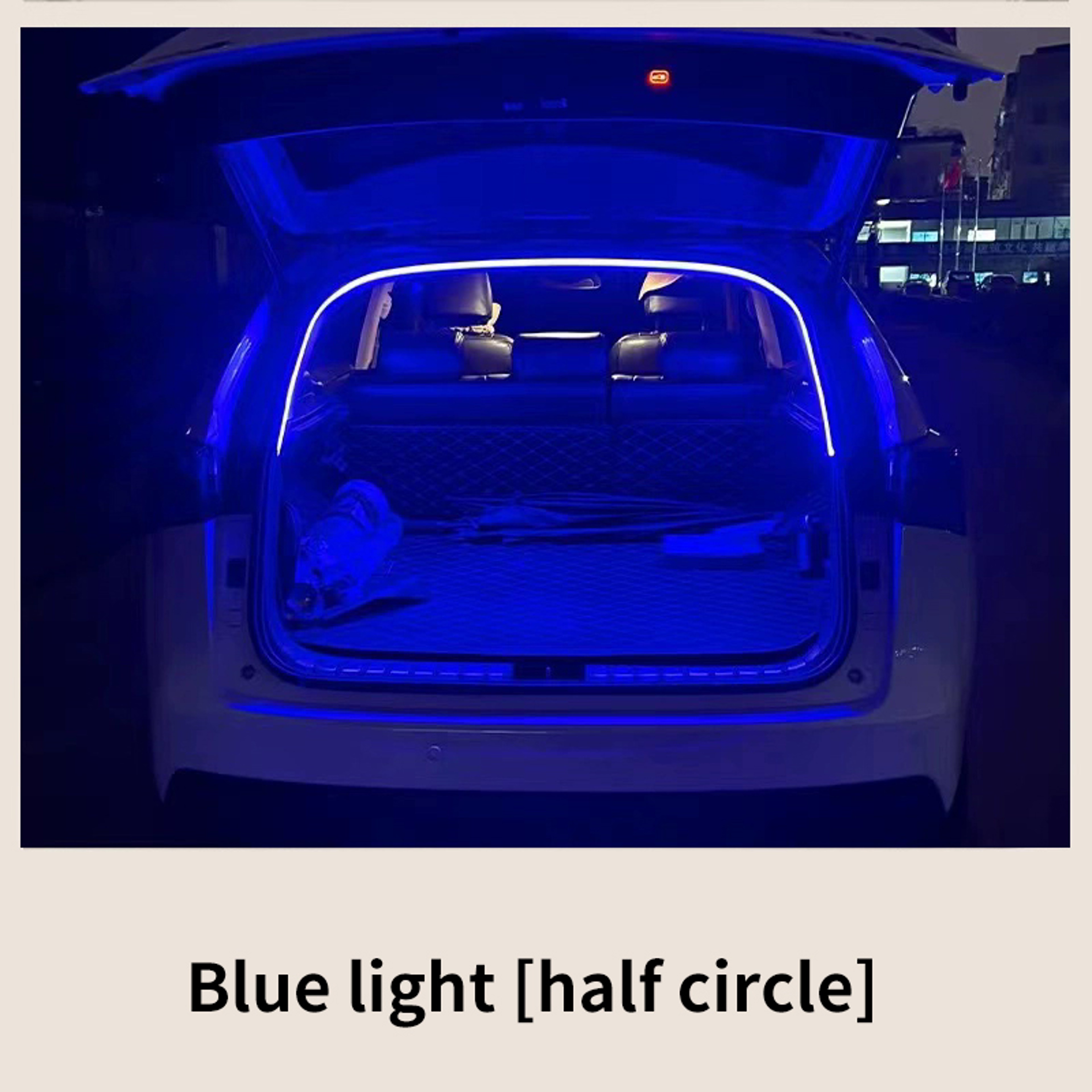 LED Trunk Light Strip Automatic Sensing Wiring Free Car Ambient Interior Decoration High Brightness 7