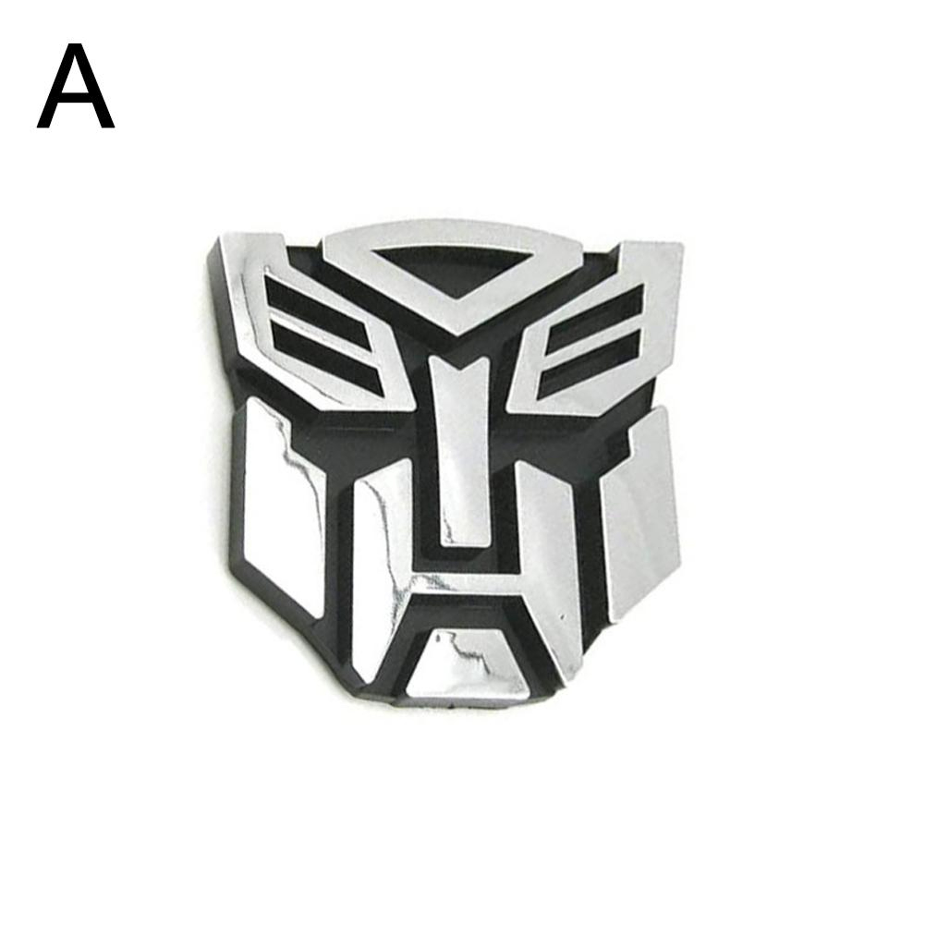 3D Decepticon Emblem Sticker, Transformer Badge, Cool Autobots Logo, Tail Decal, Motorcycle Car Styling Accessories – view 7